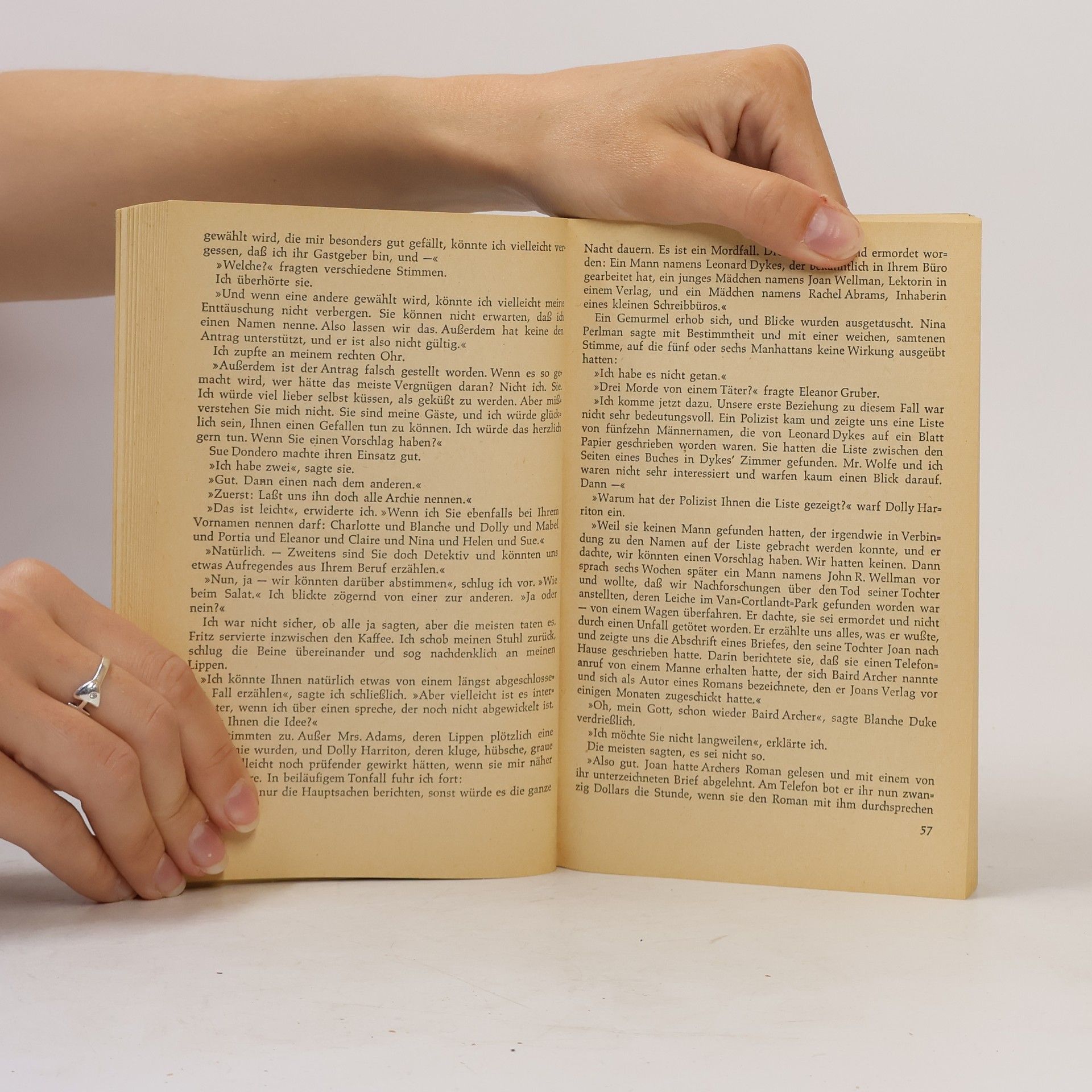 Rex Stout Orchideen für sechzehn Mädchen