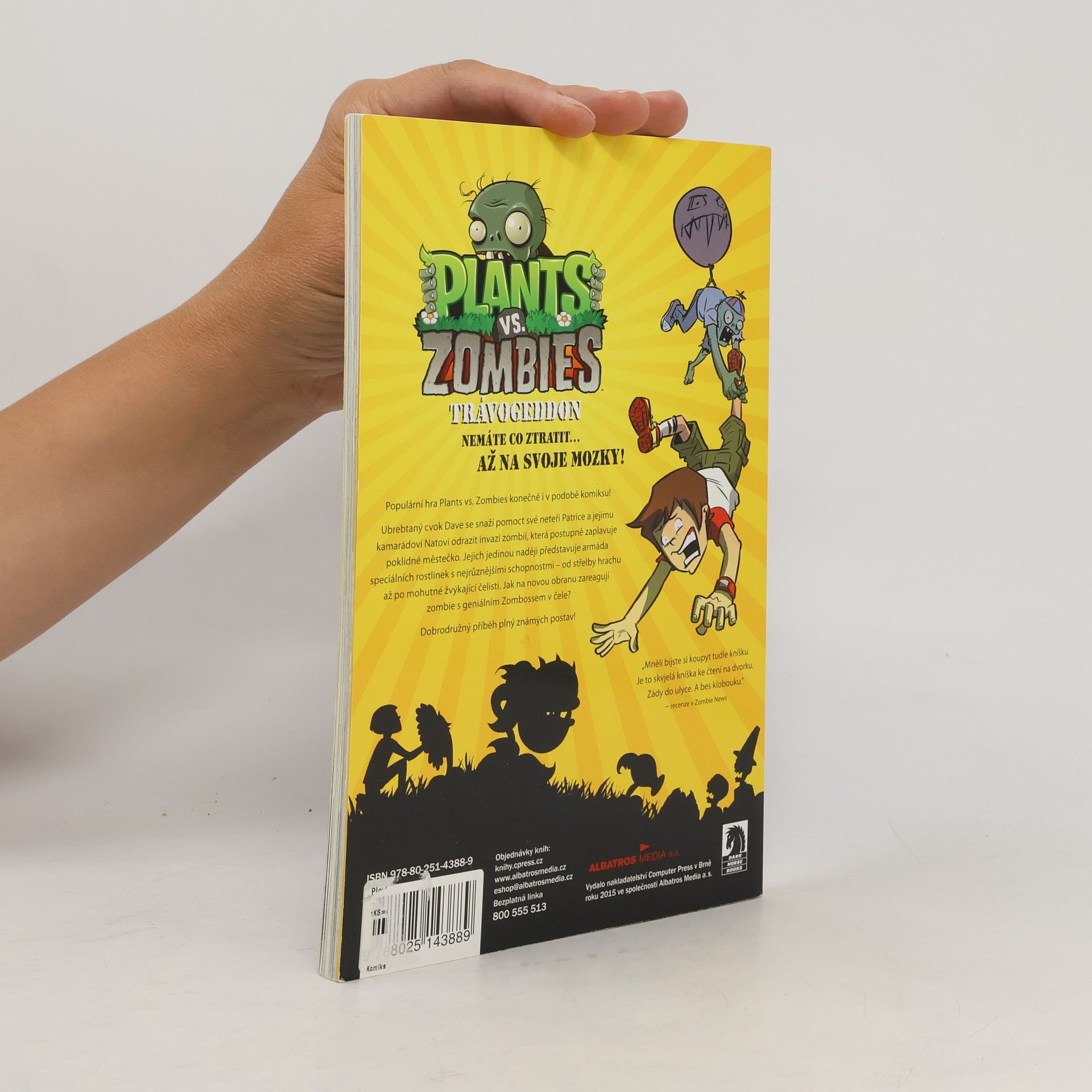 Paul Tobin Plants vs. Zombies. Trávogeddon
