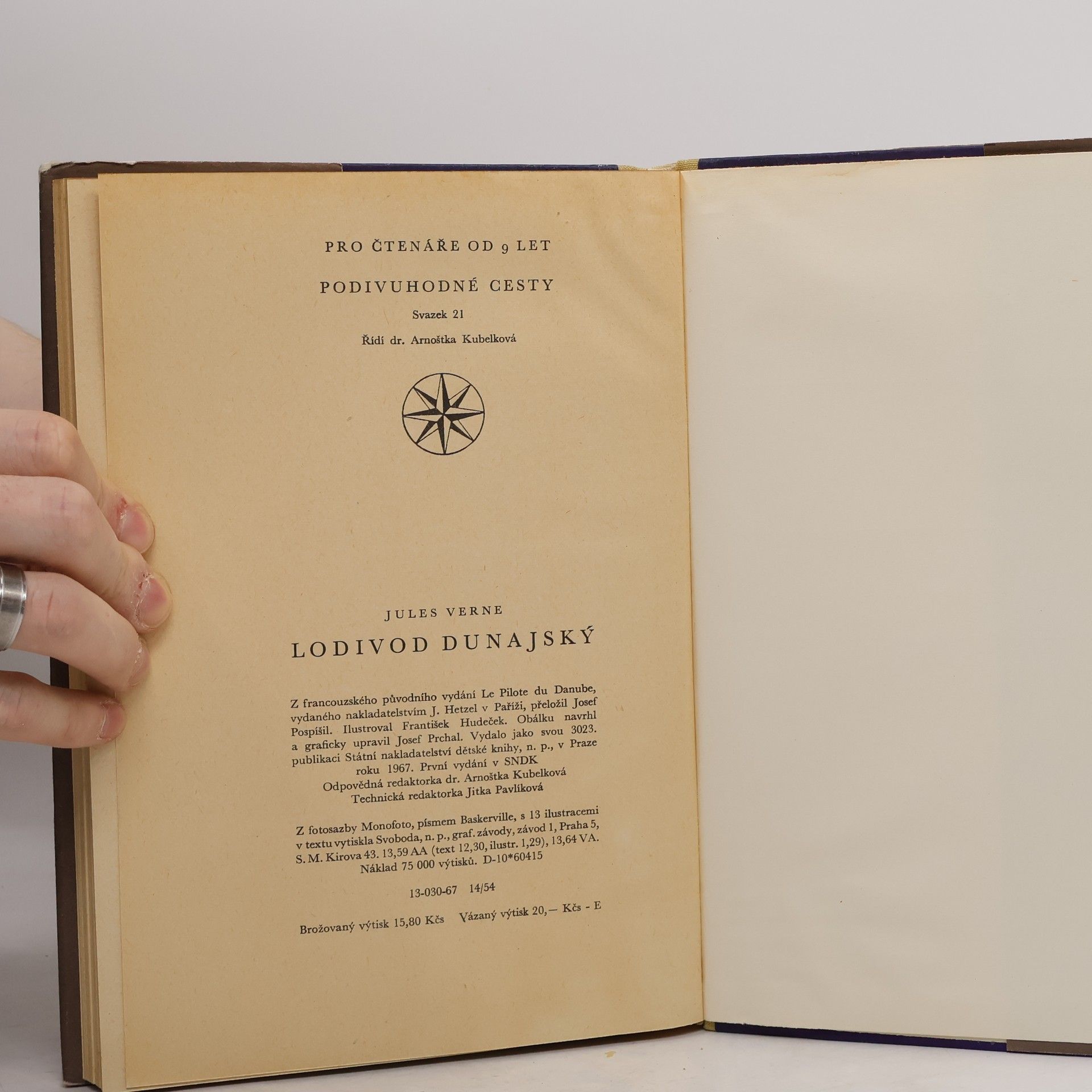 Jules Verne Lodivod dunajský