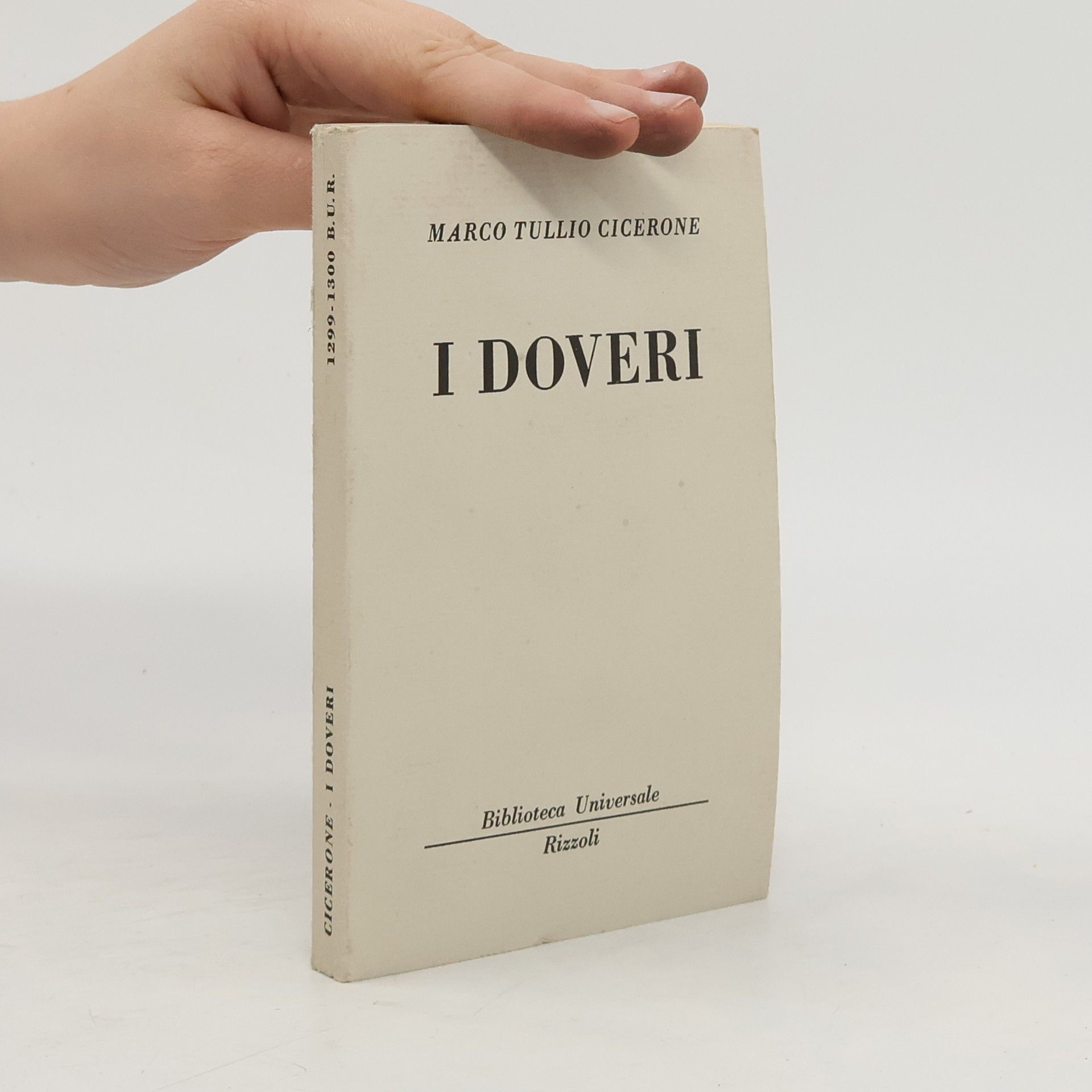 Marco Tullio Cicerone I Doveri