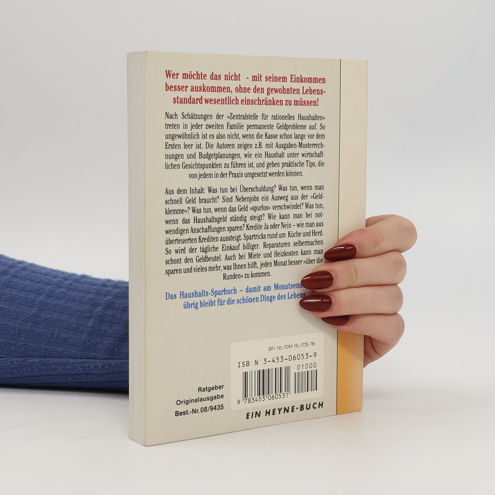 Sabine Weiden Das grosse Haushalts-Sparbuch