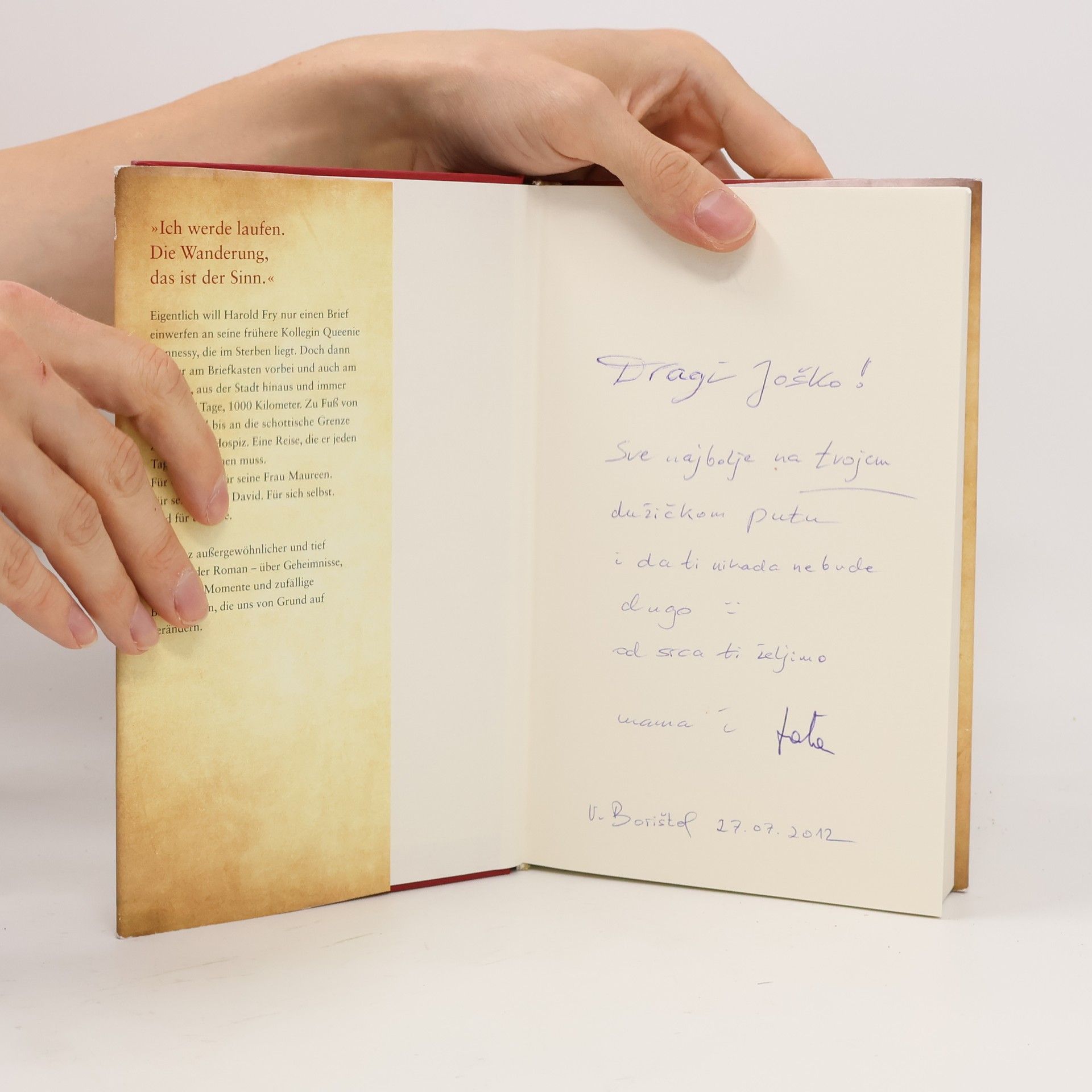 Rachel Joyce Die unwahrscheinliche Pilgerreise des Harold Fry