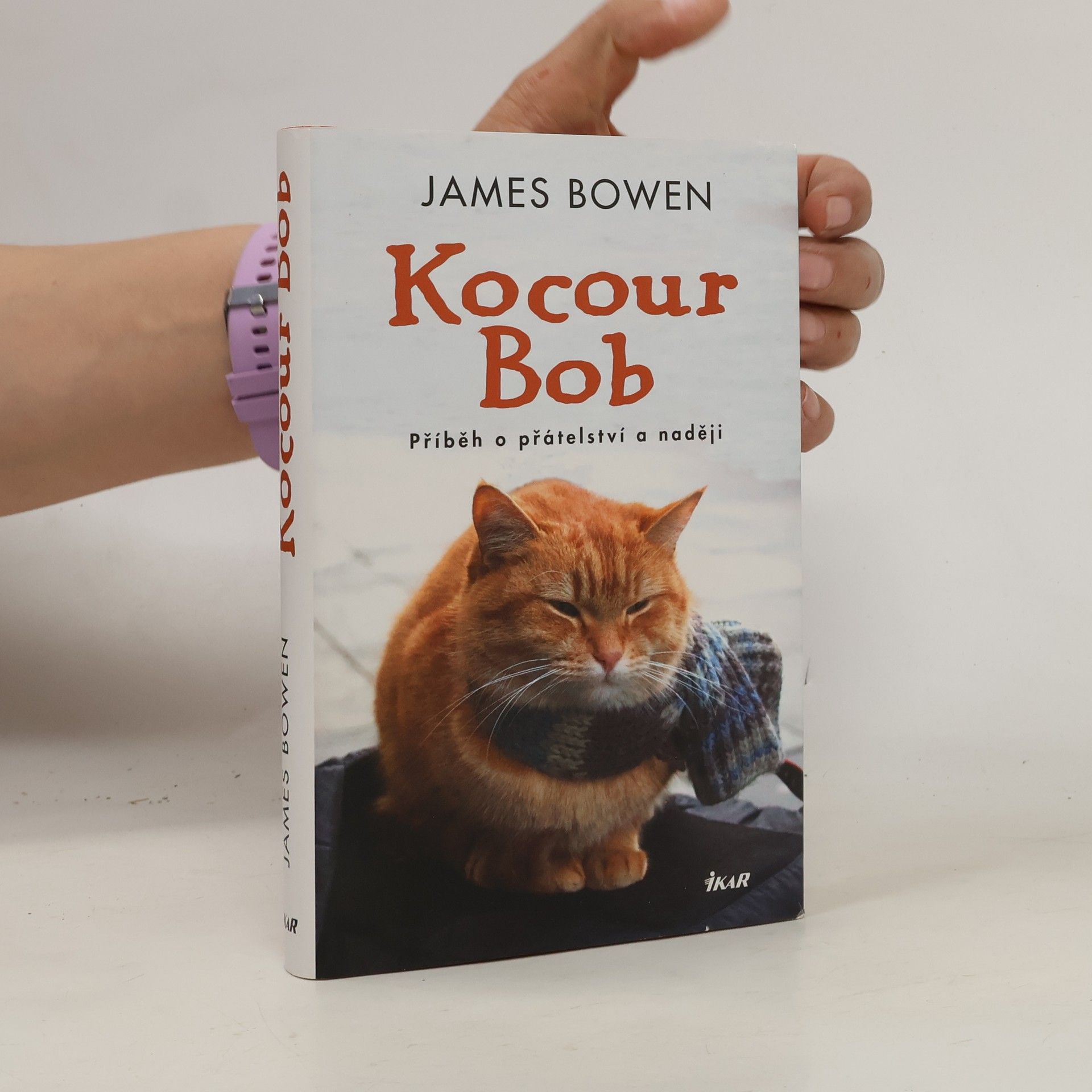 James Bowen Kocour Bob. Příběh o přátelství a naději
