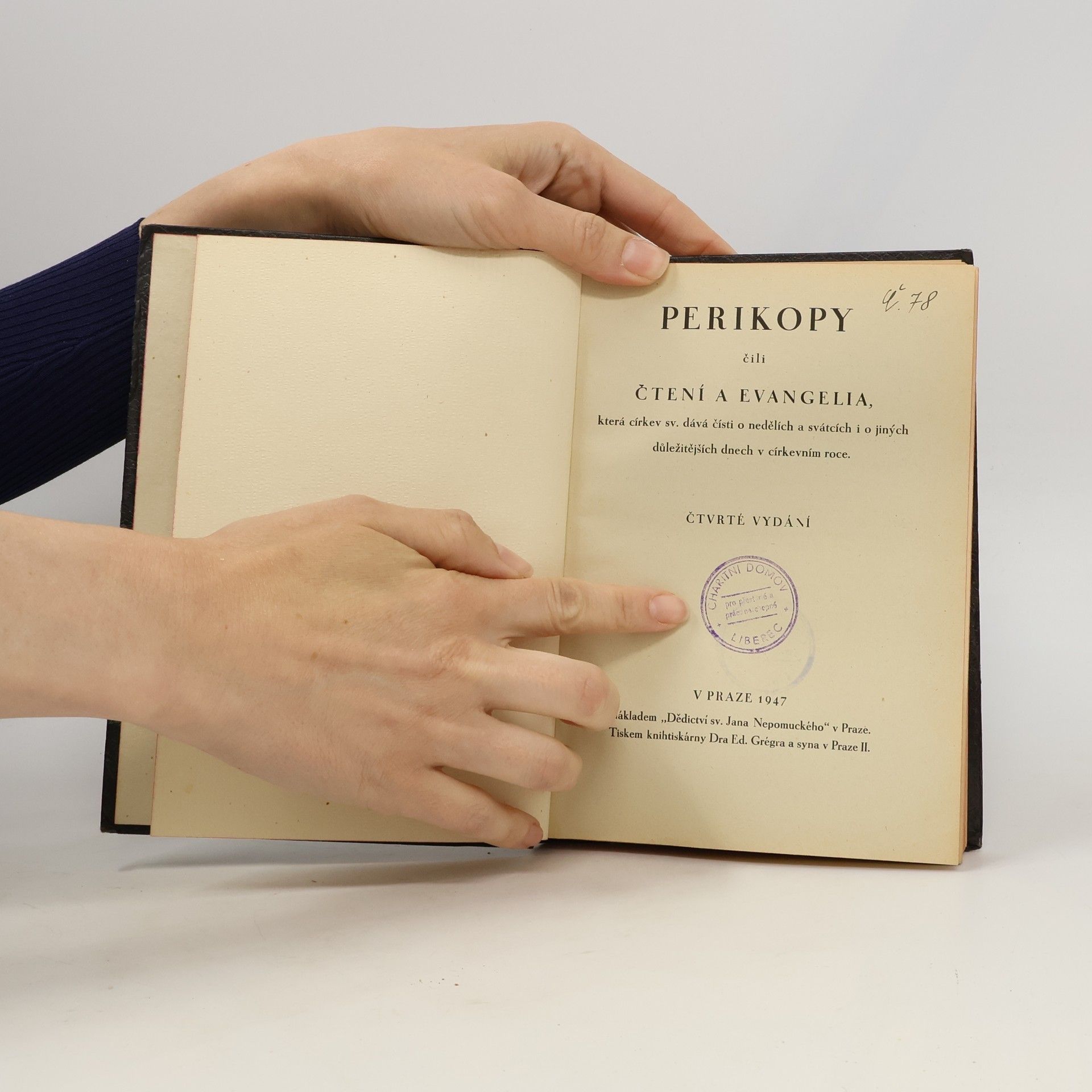 Autores varios Perikopy čili čtení a evangelia
