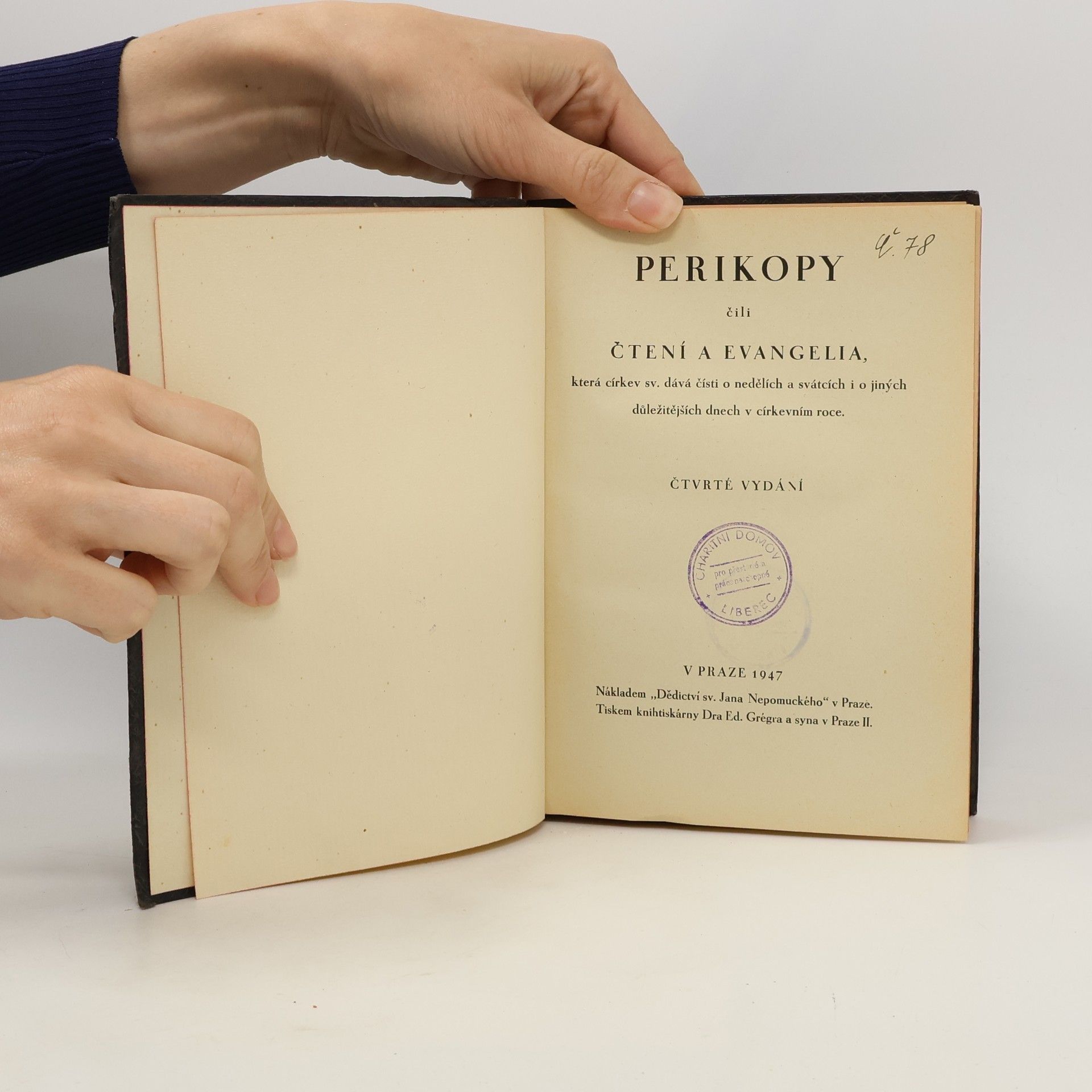 Autores varios Perikopy čili čtení a evangelia