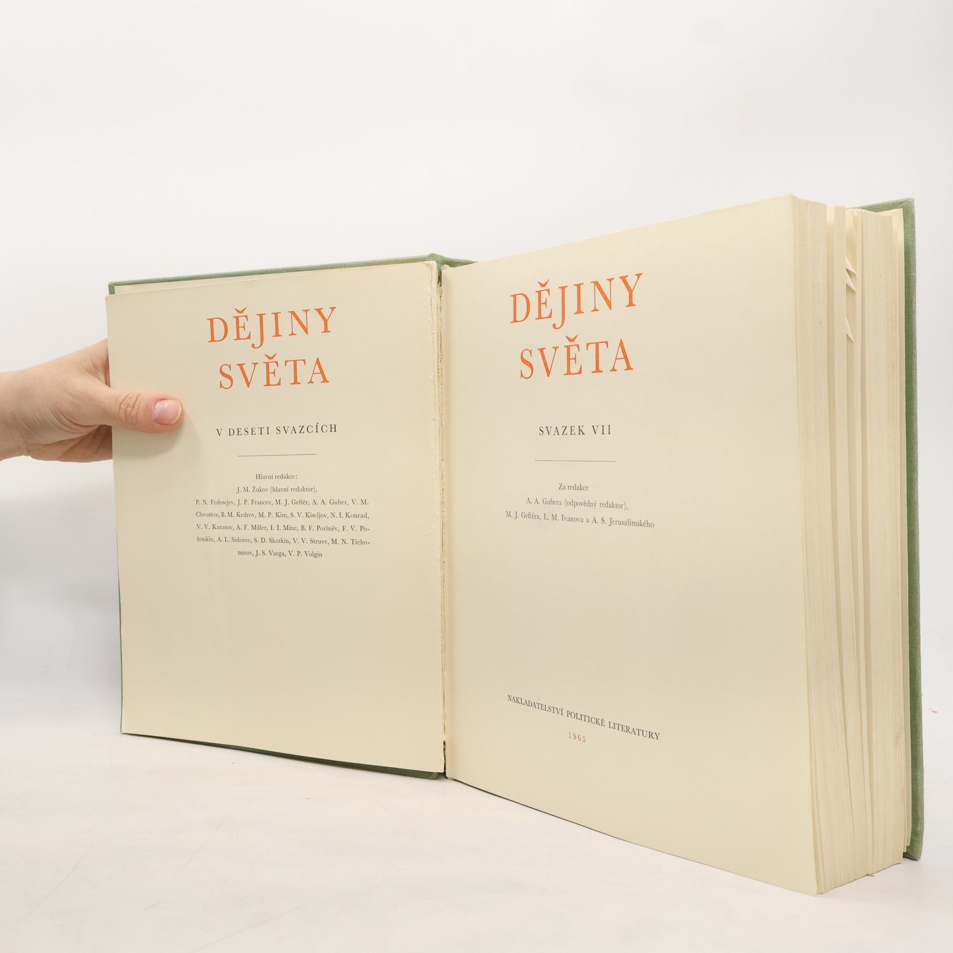 Autorenkollektiv Dějiny světa VII