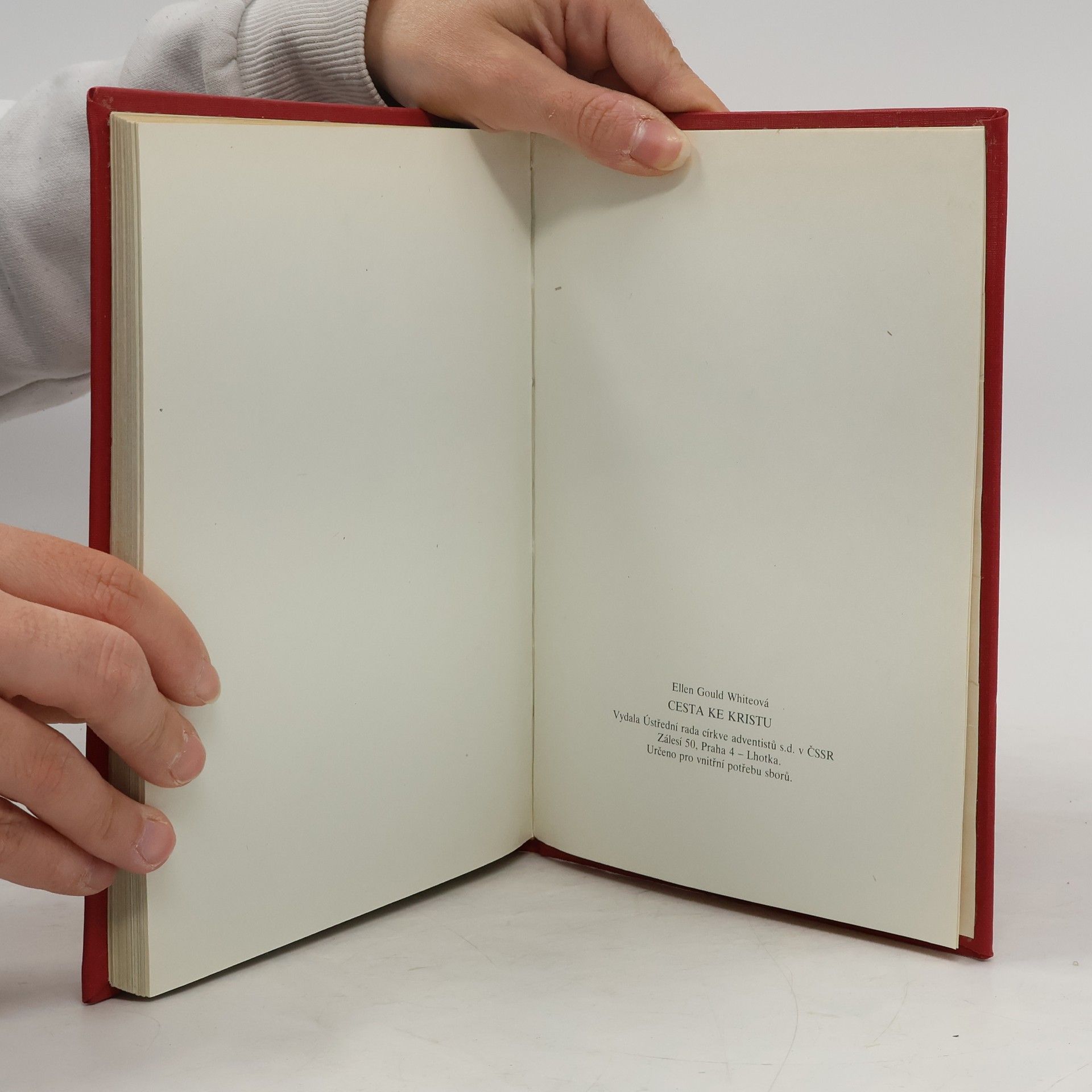 Ellen Gould Harmon White Cesta ke Kristu
