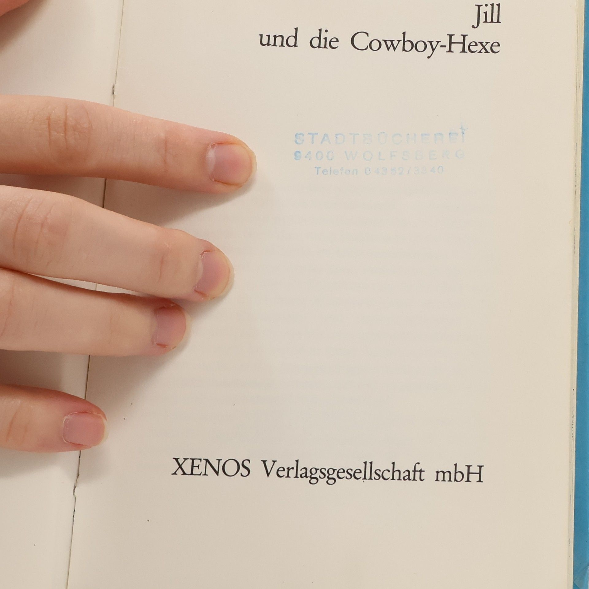 Karl Heinz Gies Jill und die Cowboyhexe