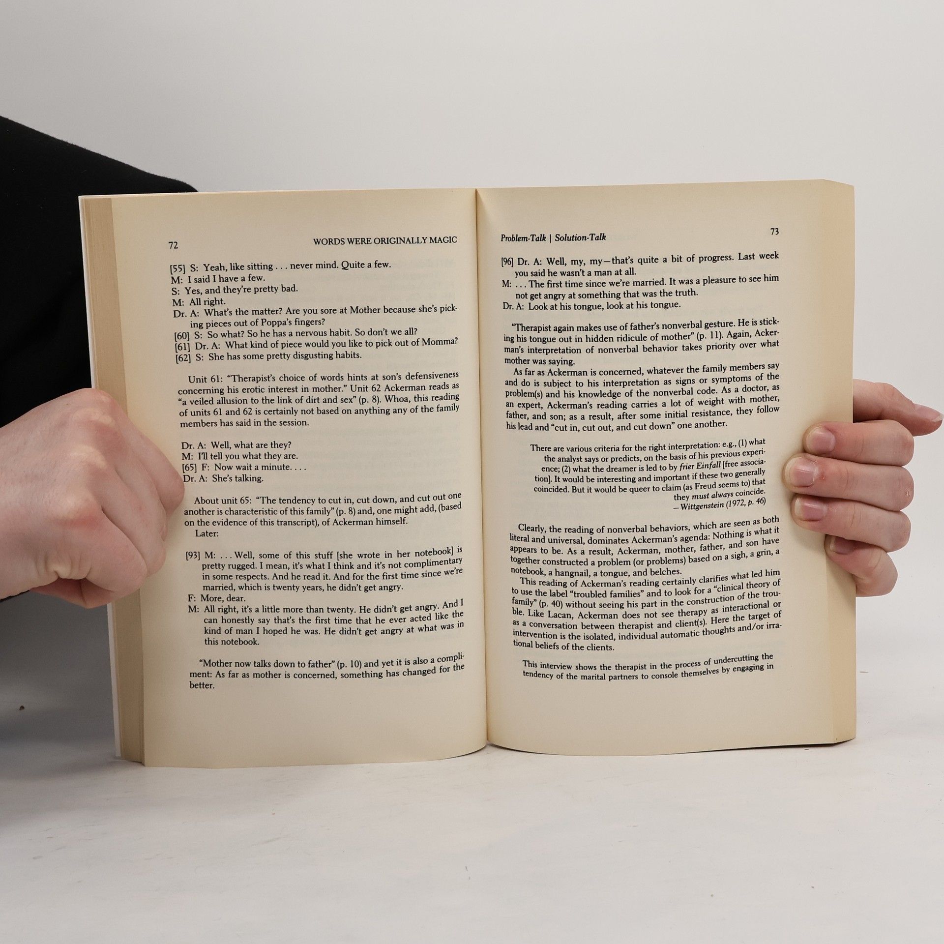 Steve De Shazer Words Were Originally Magic