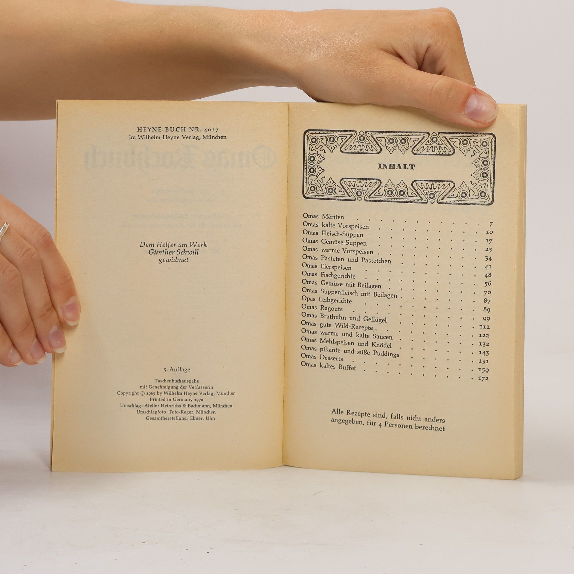 Lilo Aureden Omas Kochbuch