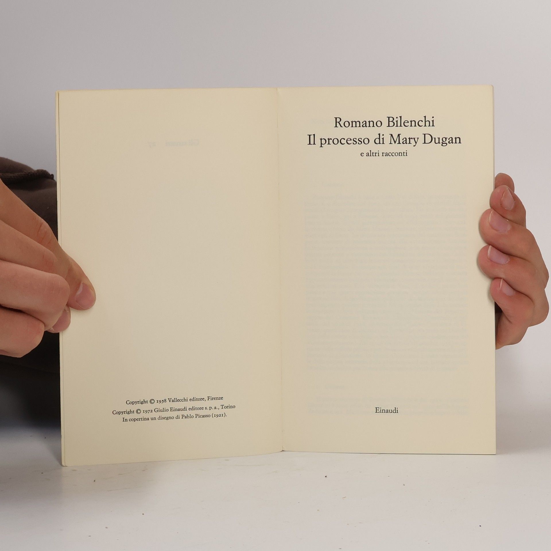 Romano Bilenchi Il processo di Mary Dugan