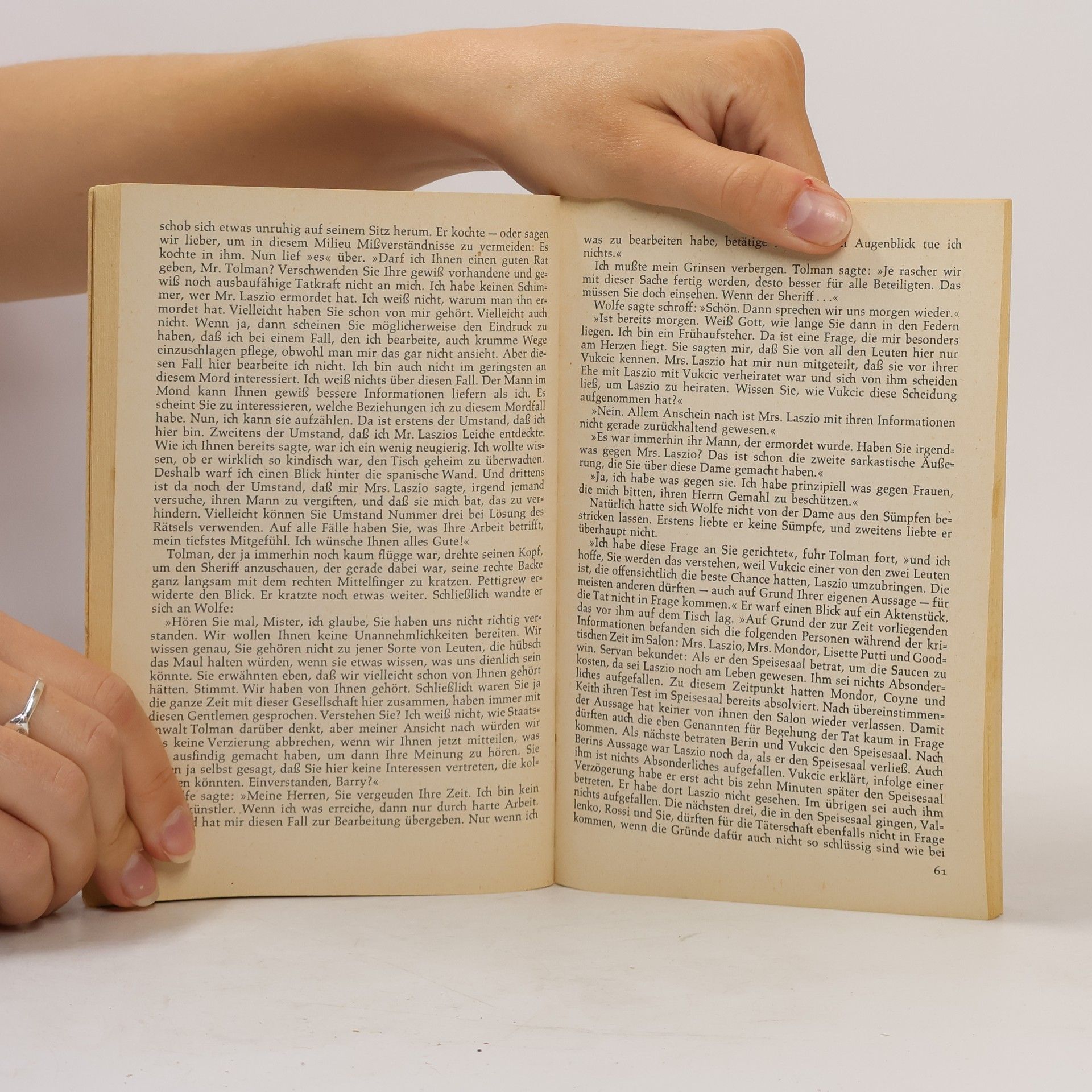 Rex Stout Zu viele Köche