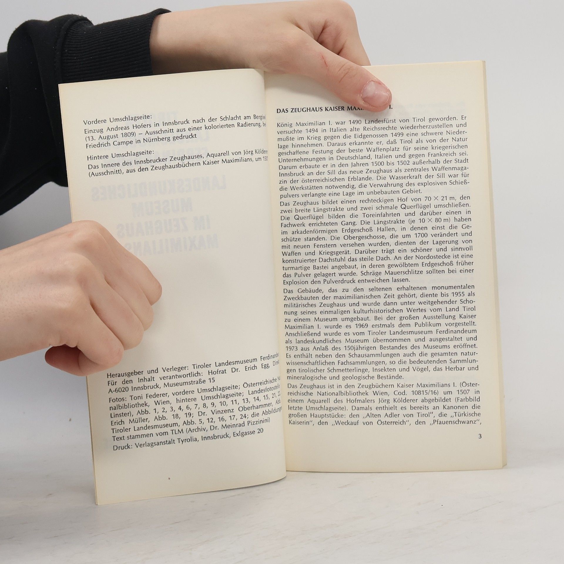 Autorenkollektiv Tiroler Landeskundliches Museum im Zeughaus