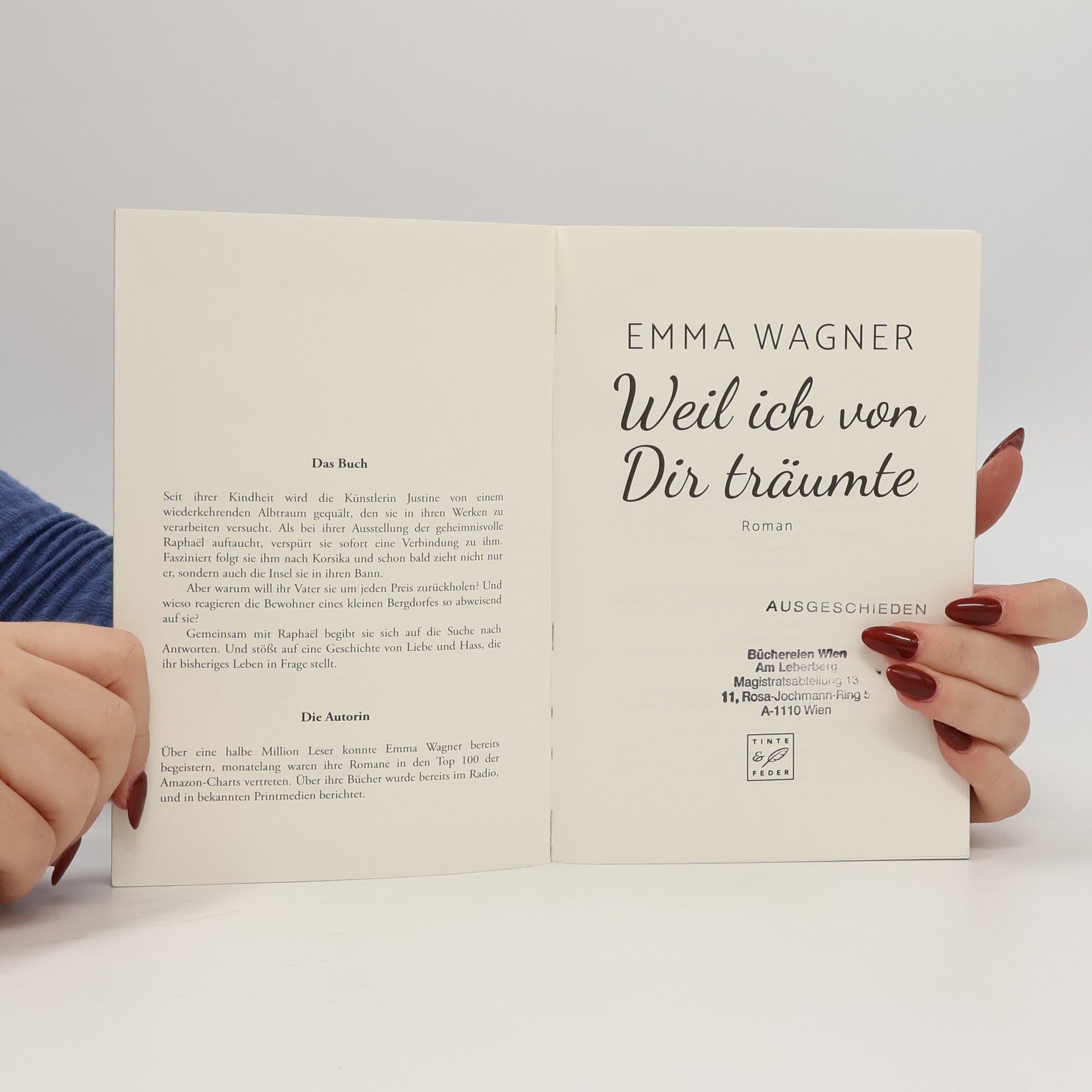 Emma Wagner Weil ich von dir träumte