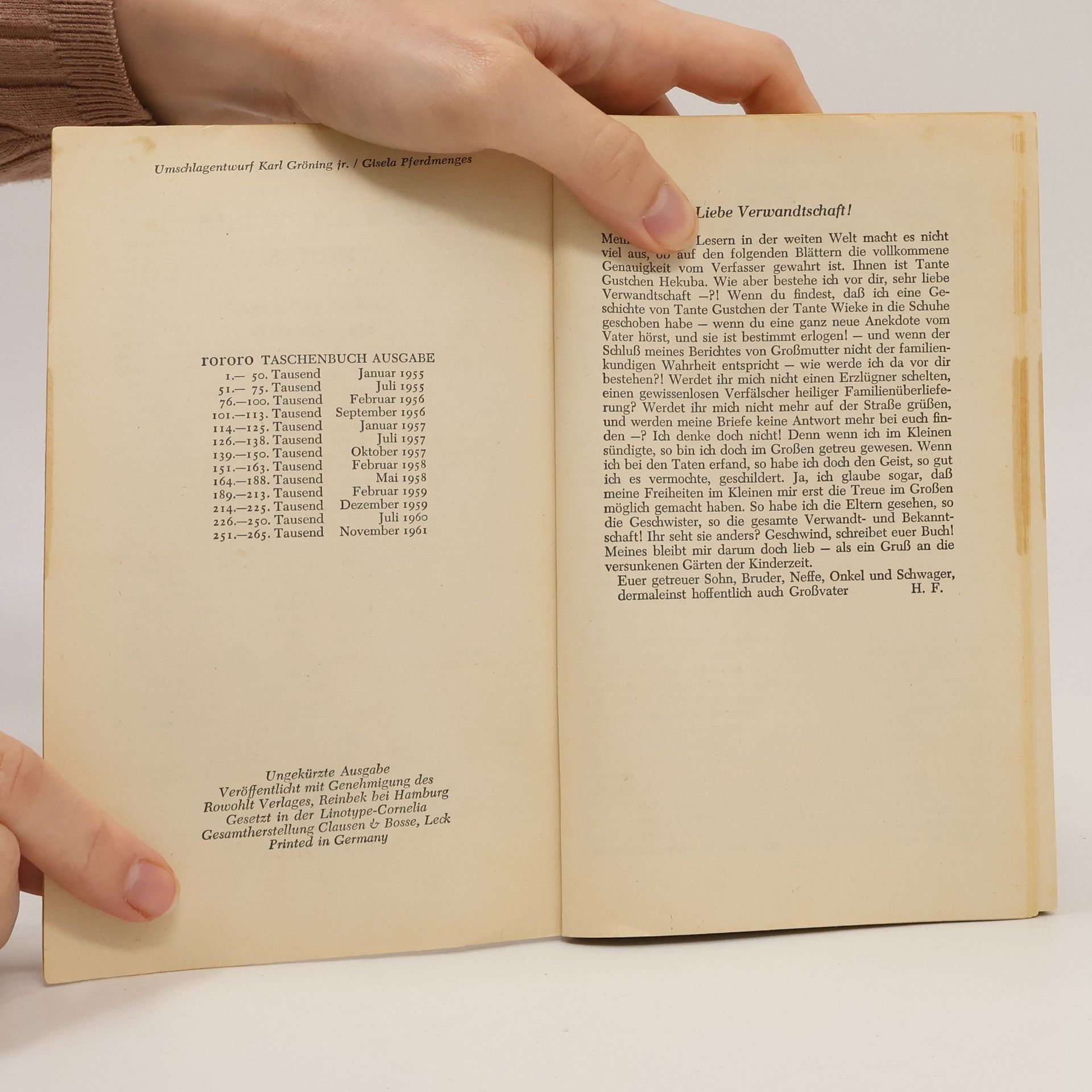 Hans Fallada Damals bei uns Daheim