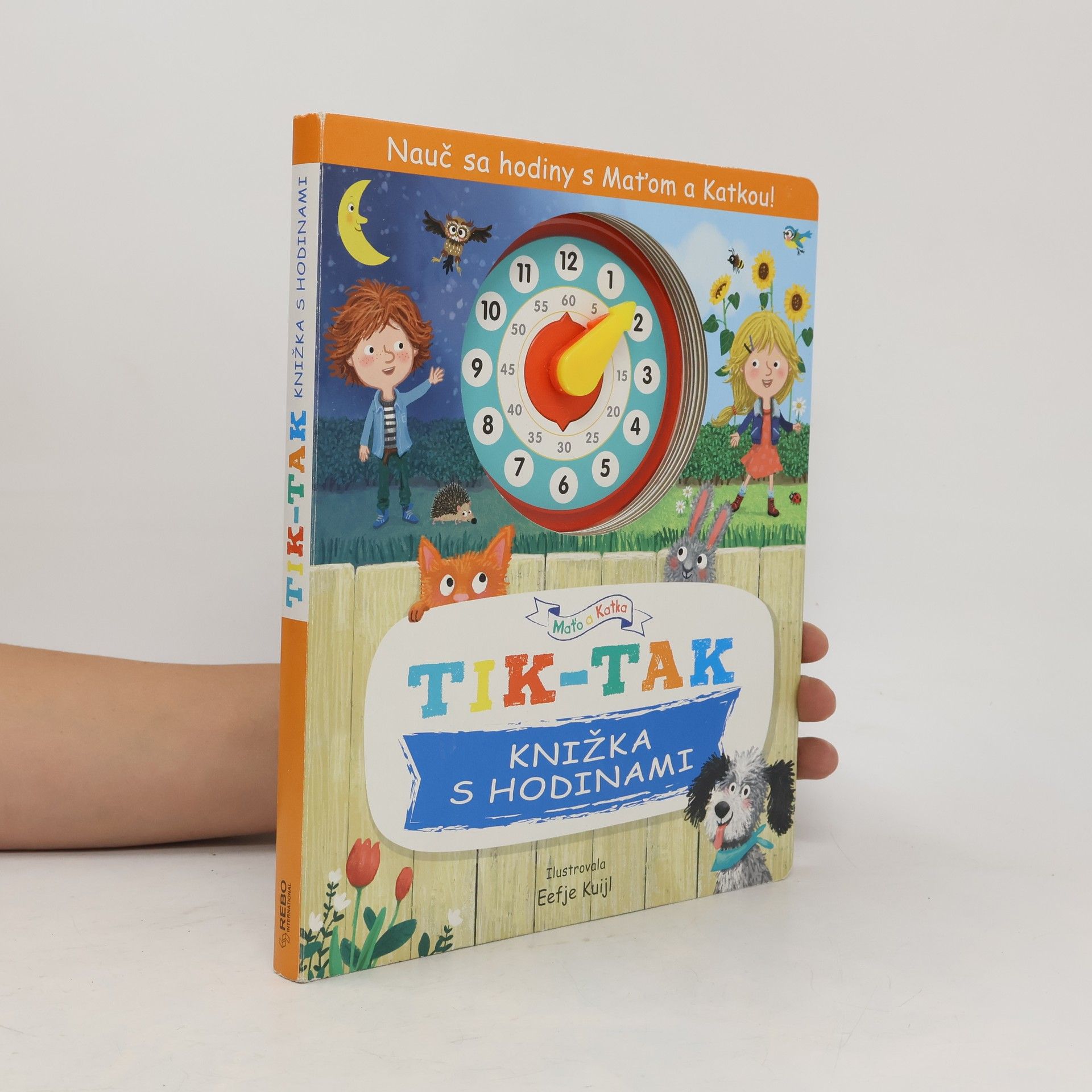 Eefje Kuijl Tik-tak. Knižka s hodinami