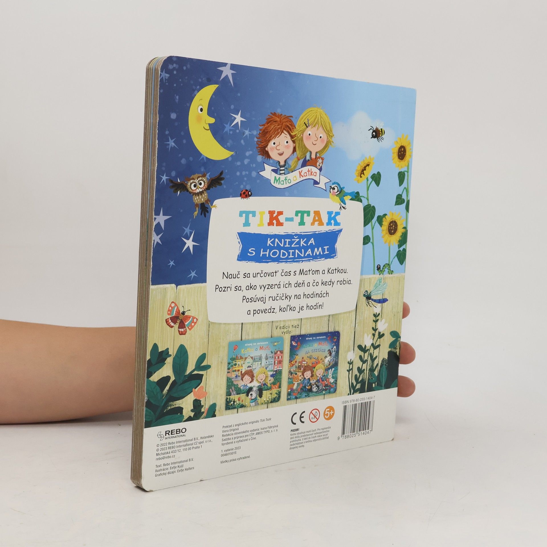 Eefje Kuijl Tik-tak. Knižka s hodinami