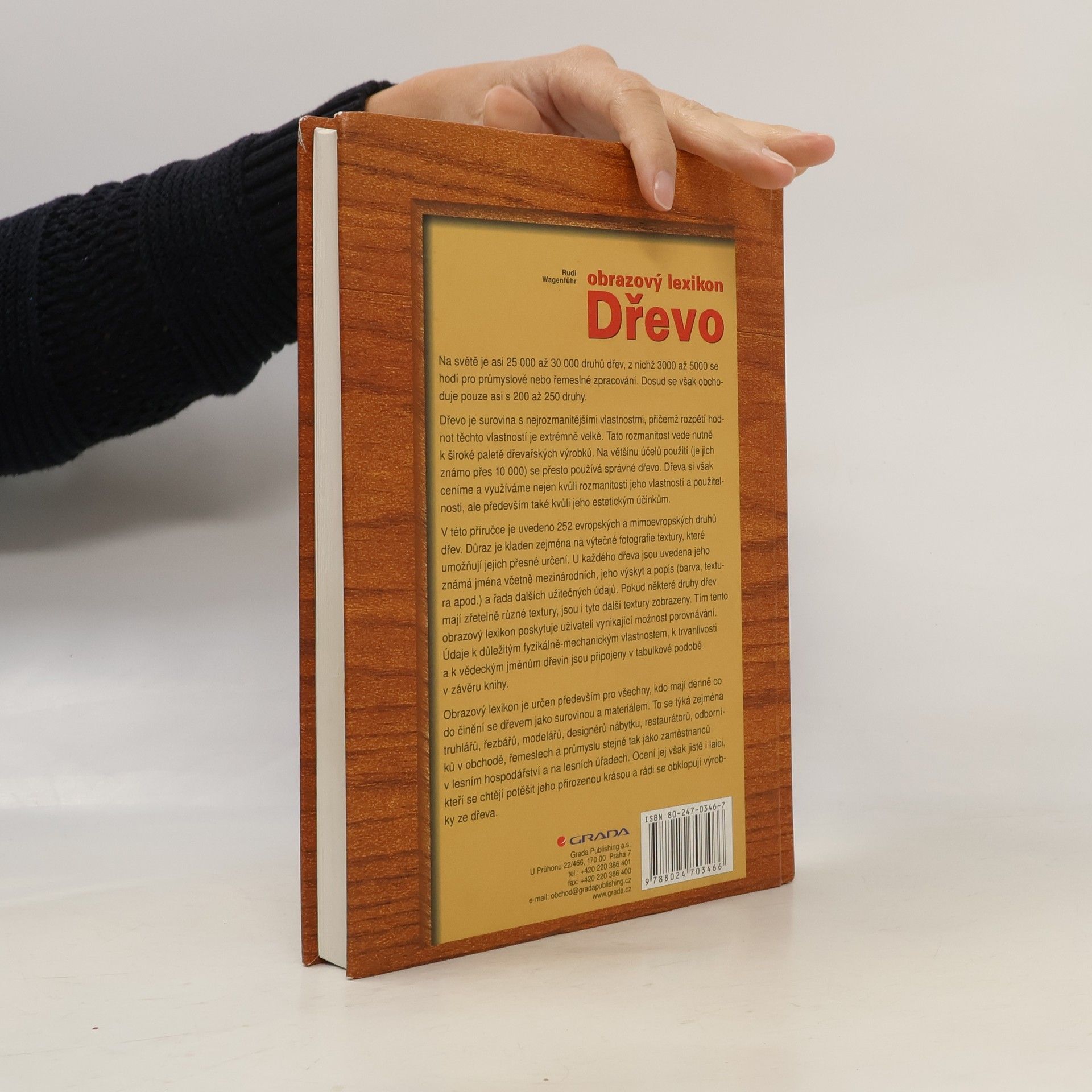 Rudi Wagenführ Dřevo - obrazový lexikon