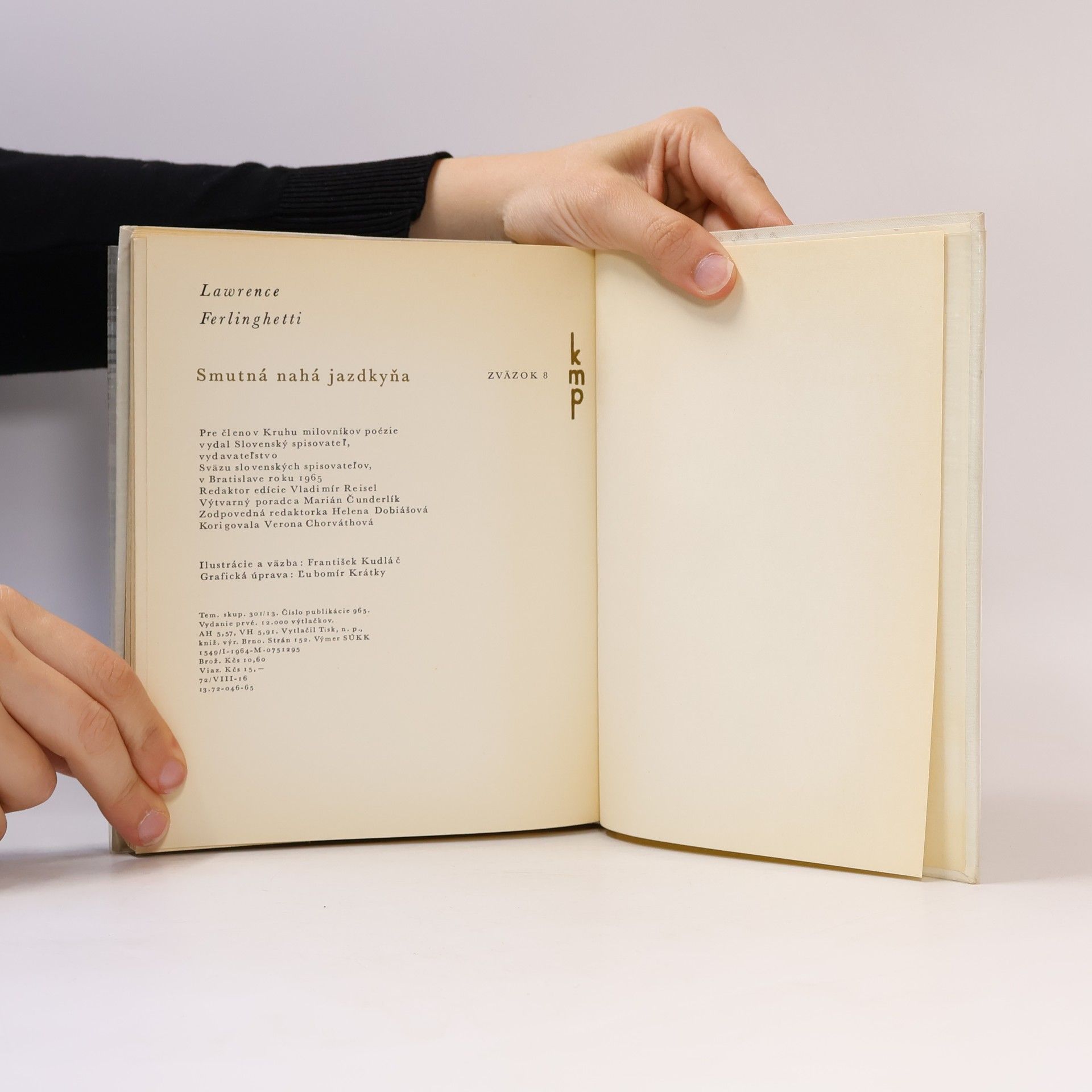Lawrence Ferlinghetti Smutná nahá jazdkyňa