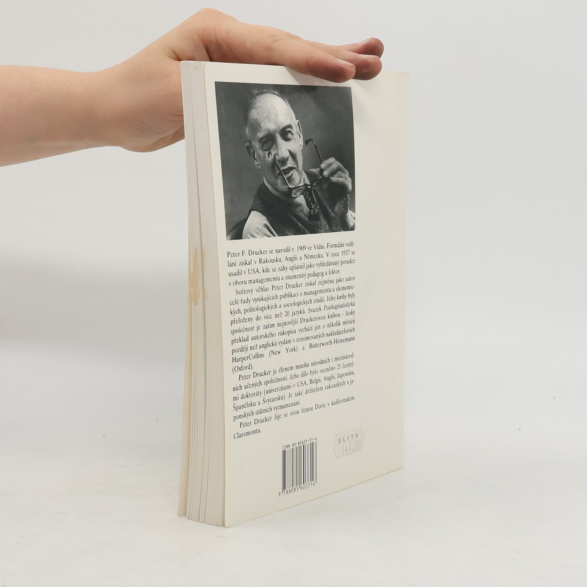 Peter Drucker Postkapitalistická společnost