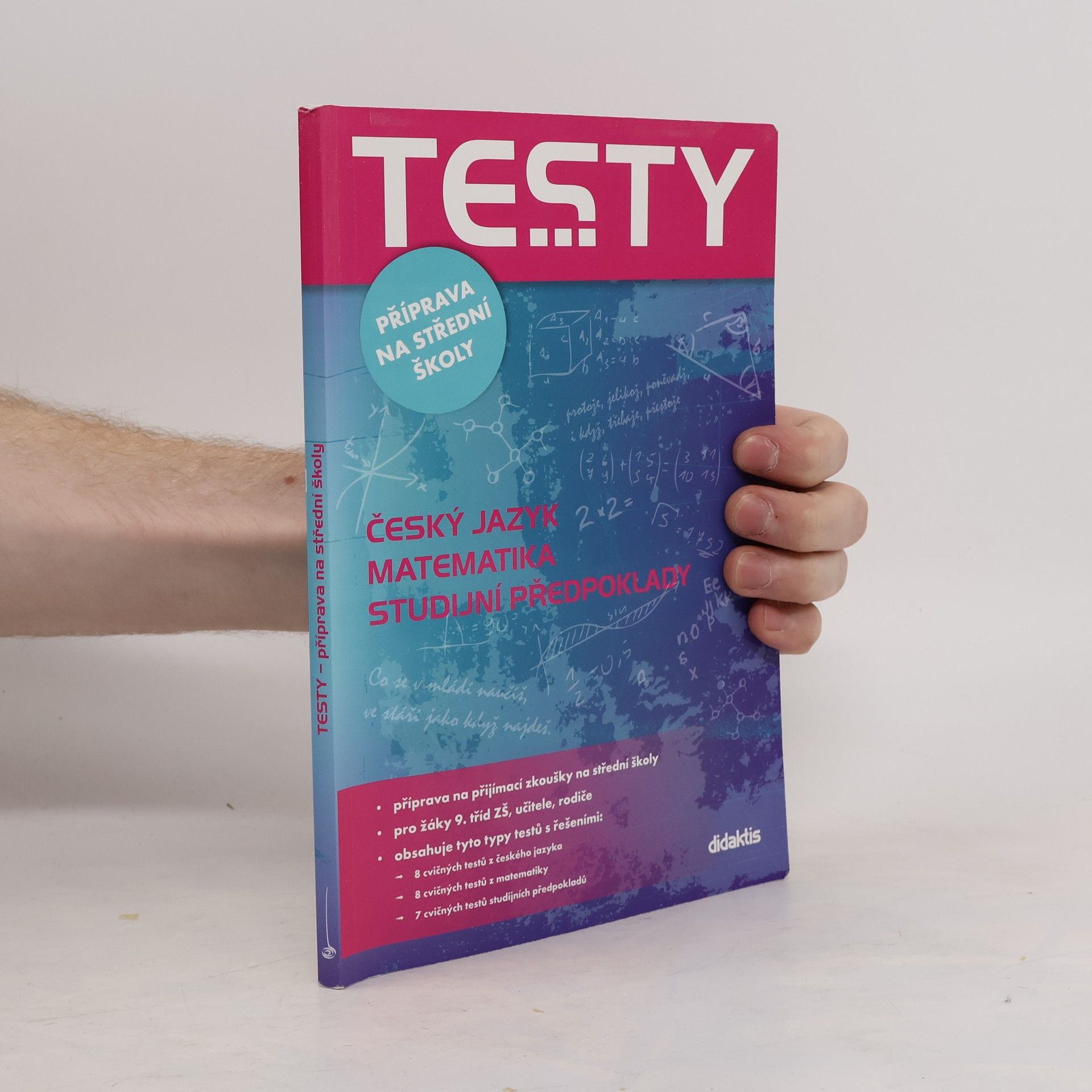 Petra Červinková Testy příprava na střední školy - Český jazyk, Matematika, Studijní předpoklady