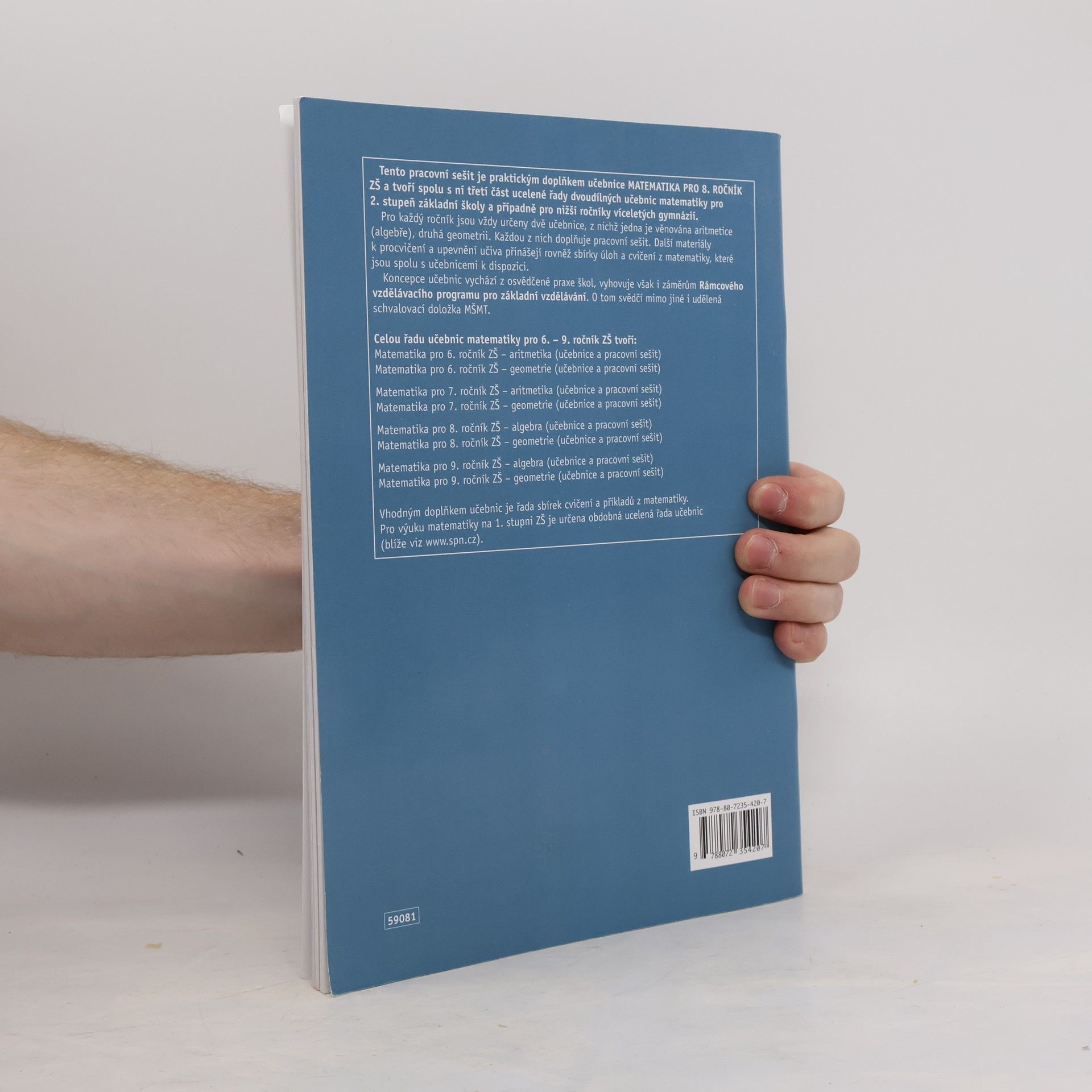 Zdeněk Půlpán Matematika 8 pro základní školy Algebra Pracovní sešit