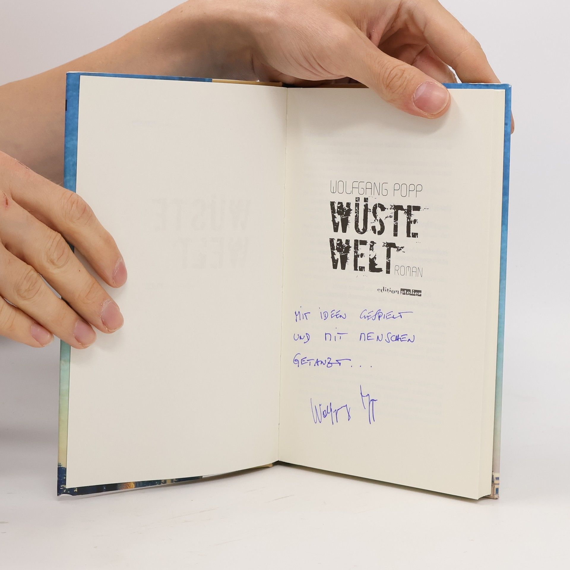 Wolfgang Popp Wüste Welt