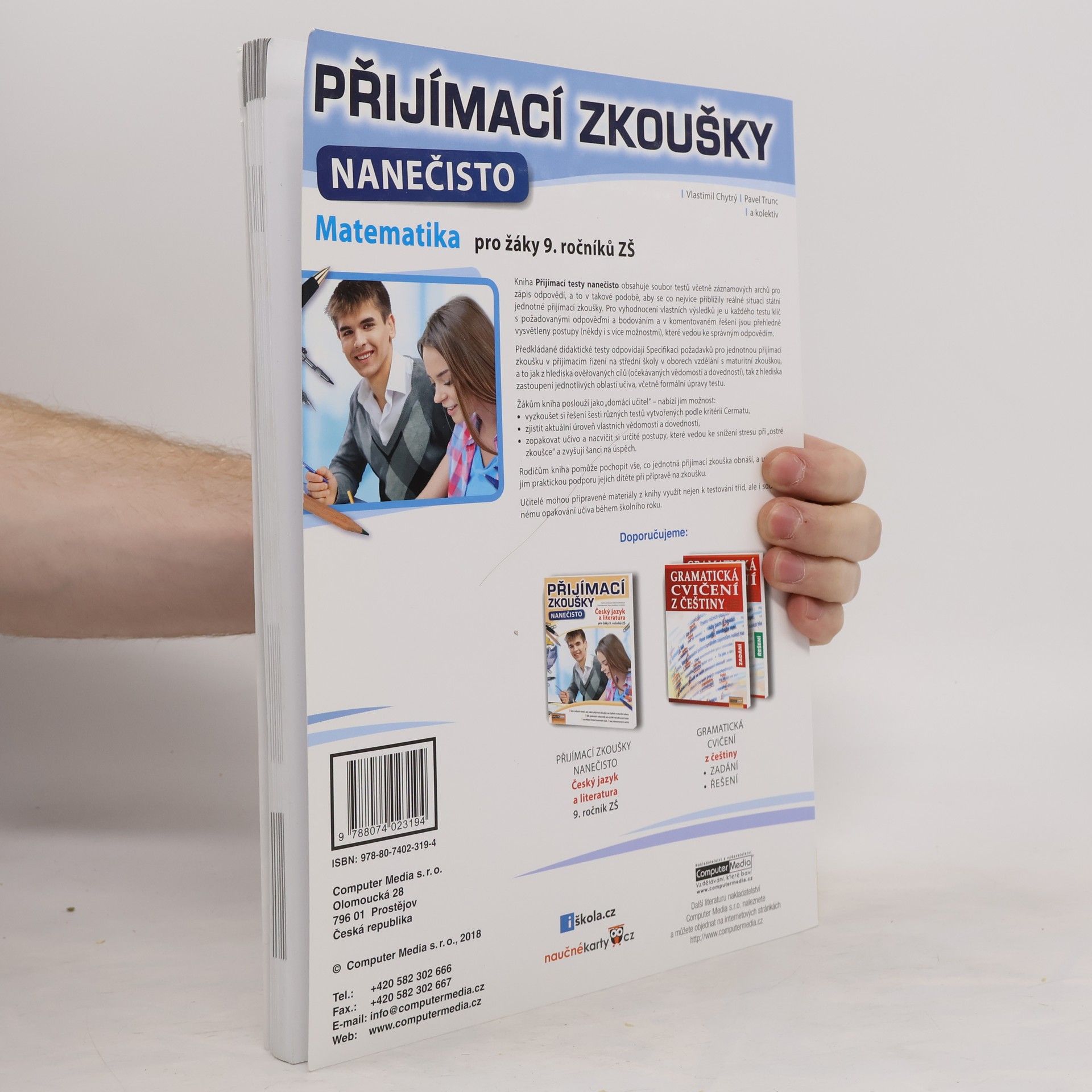 Vlastimil Chytrý Přijímací testy nanečisto. Matematika pro žáky 9. ročníků ZŠ
