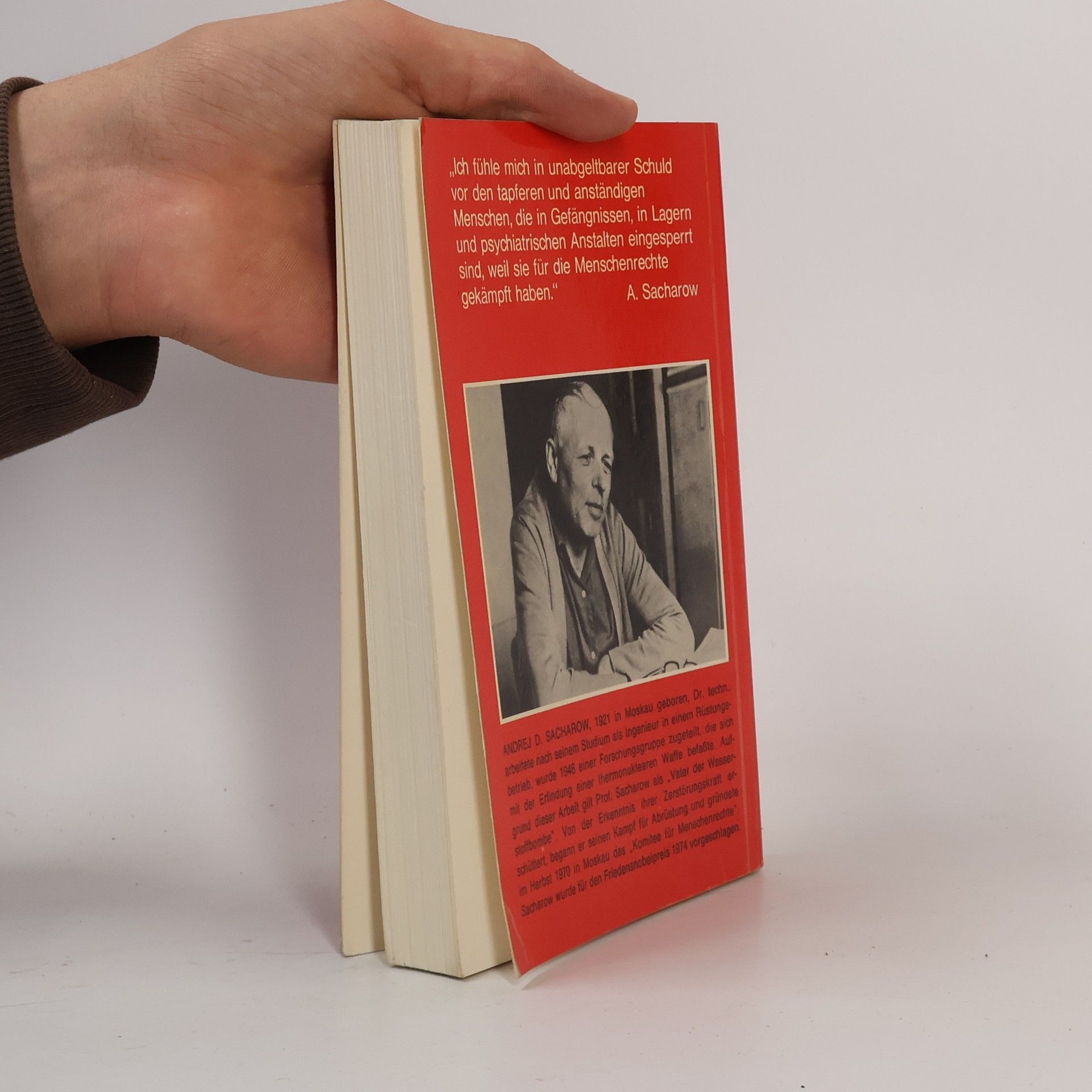 Andrei Sakharov Stellungnahme