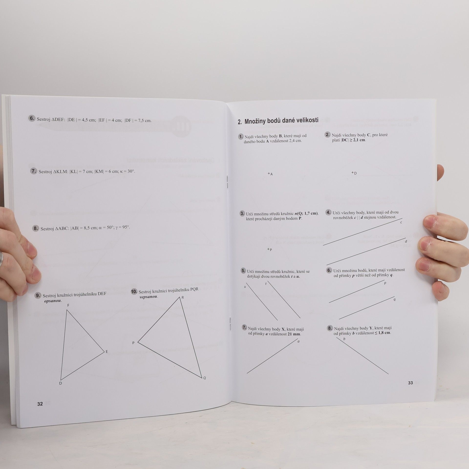 Jitka Boušková Matematika 8 pro základní školy. Geometrie, pracovní sešit