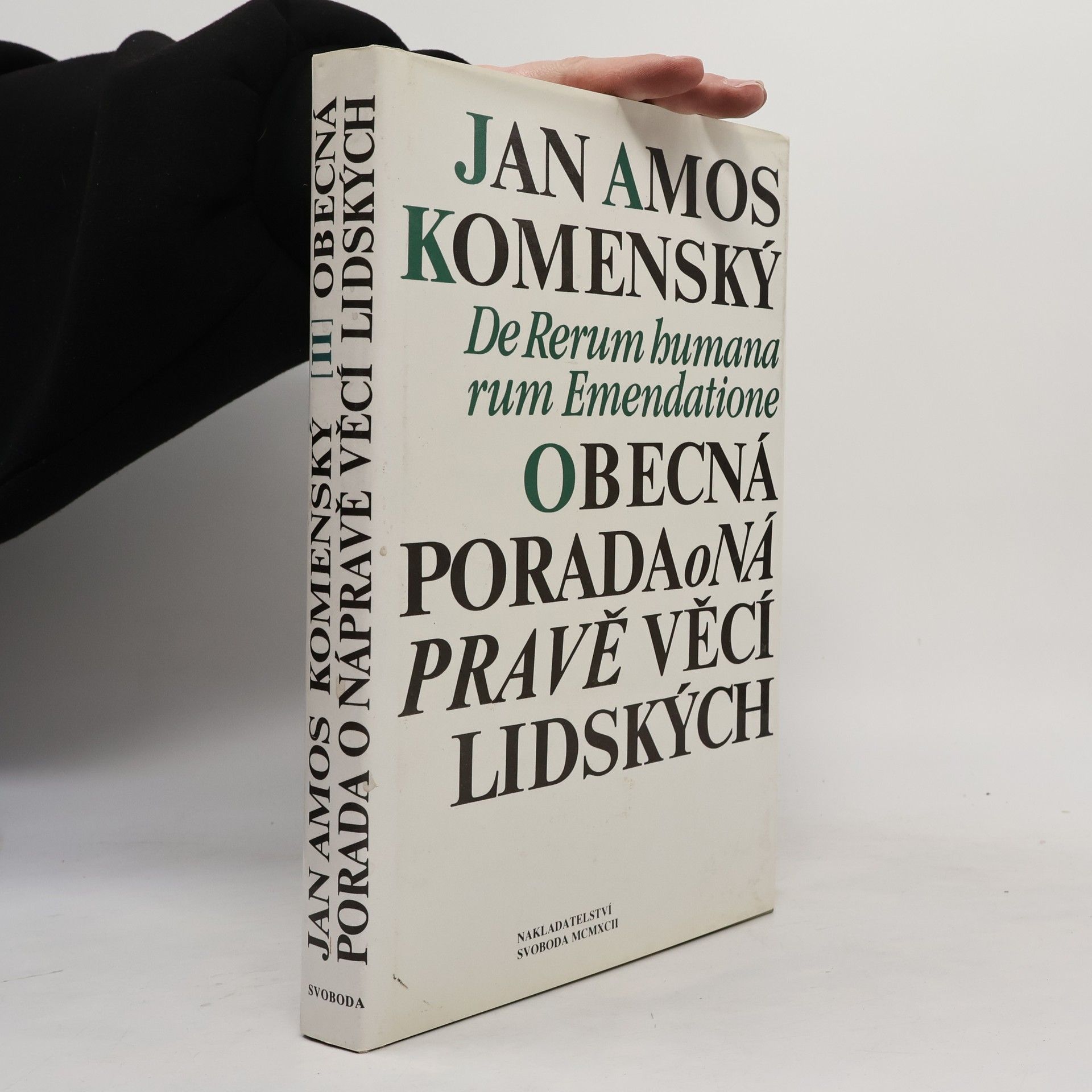 John Amos Comenius Obecná porada o nápravě věcí lidských. II. svazek