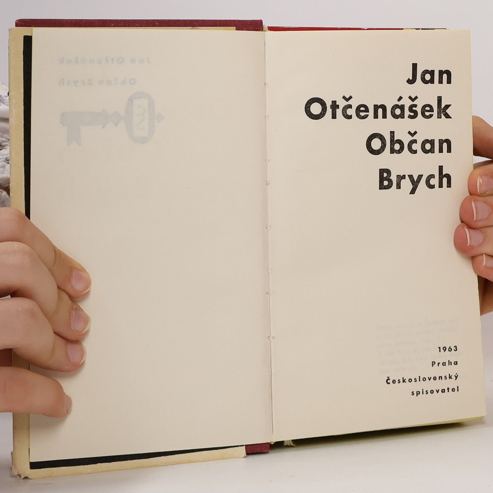 Jan Otčenášek Občan Brych