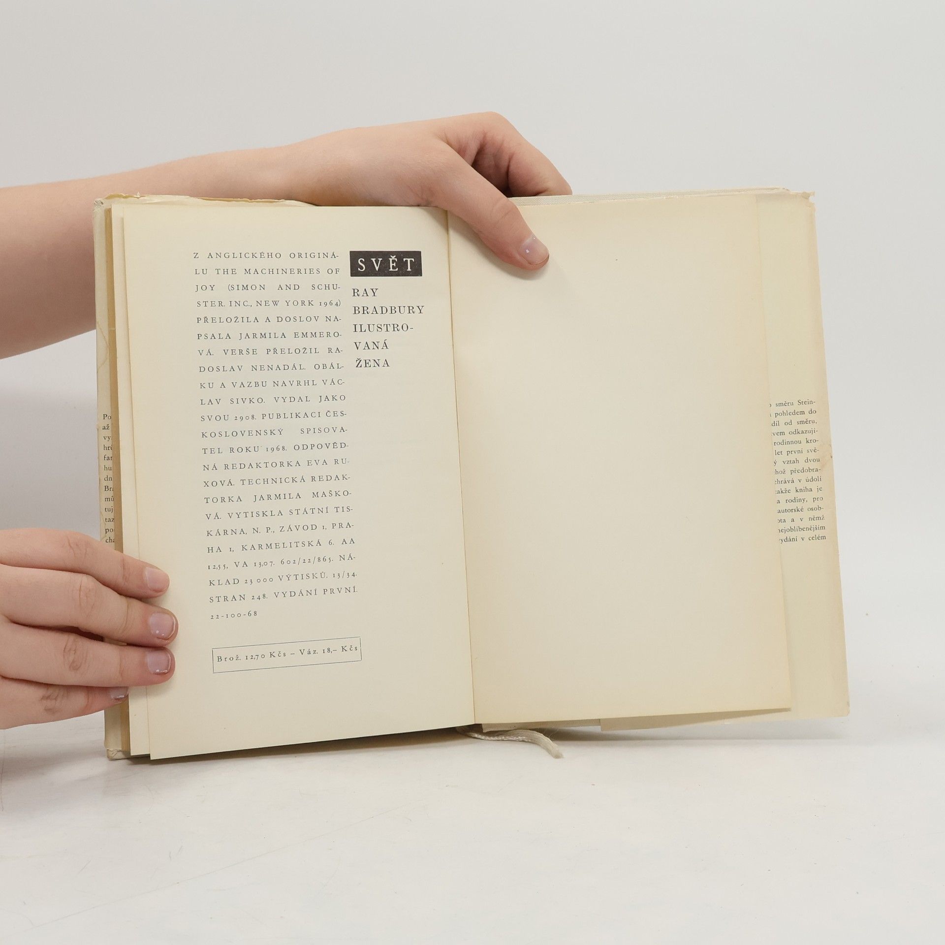 Ray Bradbury Ilustrovaná žena