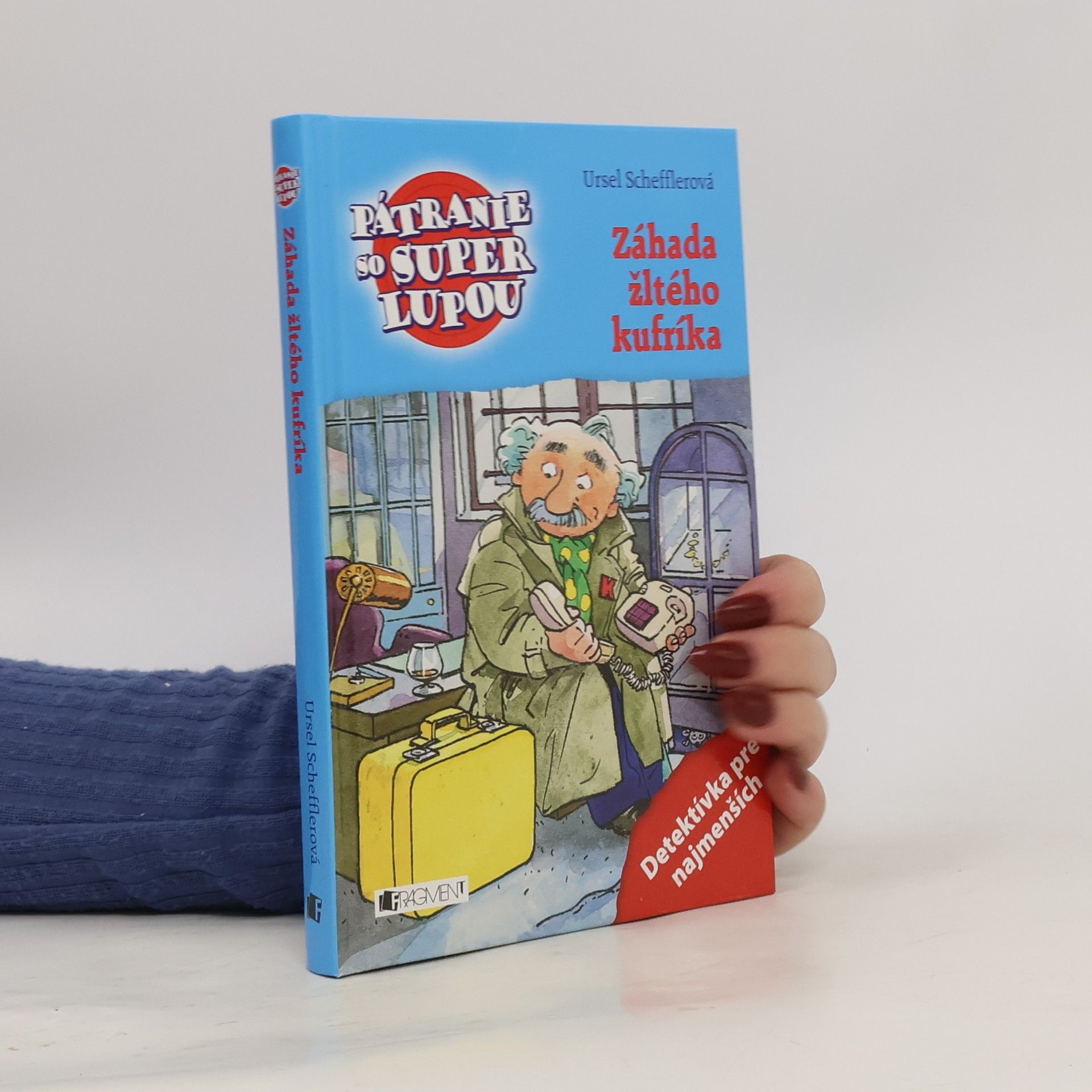 Ursel Scheffler Pátranie so super lupou: Záhada žltého kufríka
