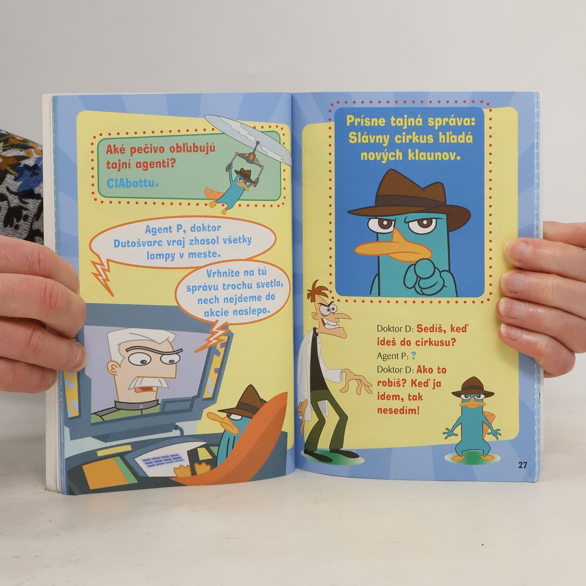 Auteurscollectief Phineas a Ferb. Kniha vtipov