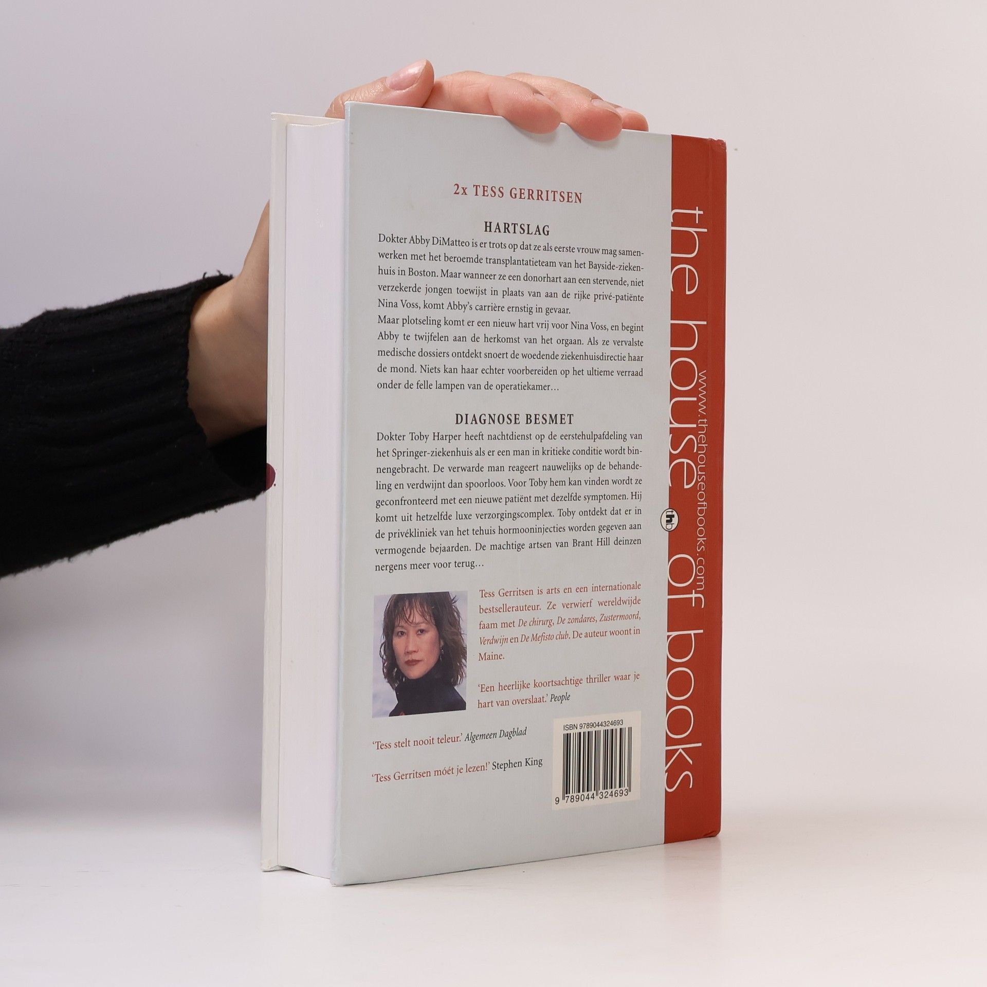A.S.J. Wieberdink 2x Tess Gerritsen: Hartslag & diagnose besmet