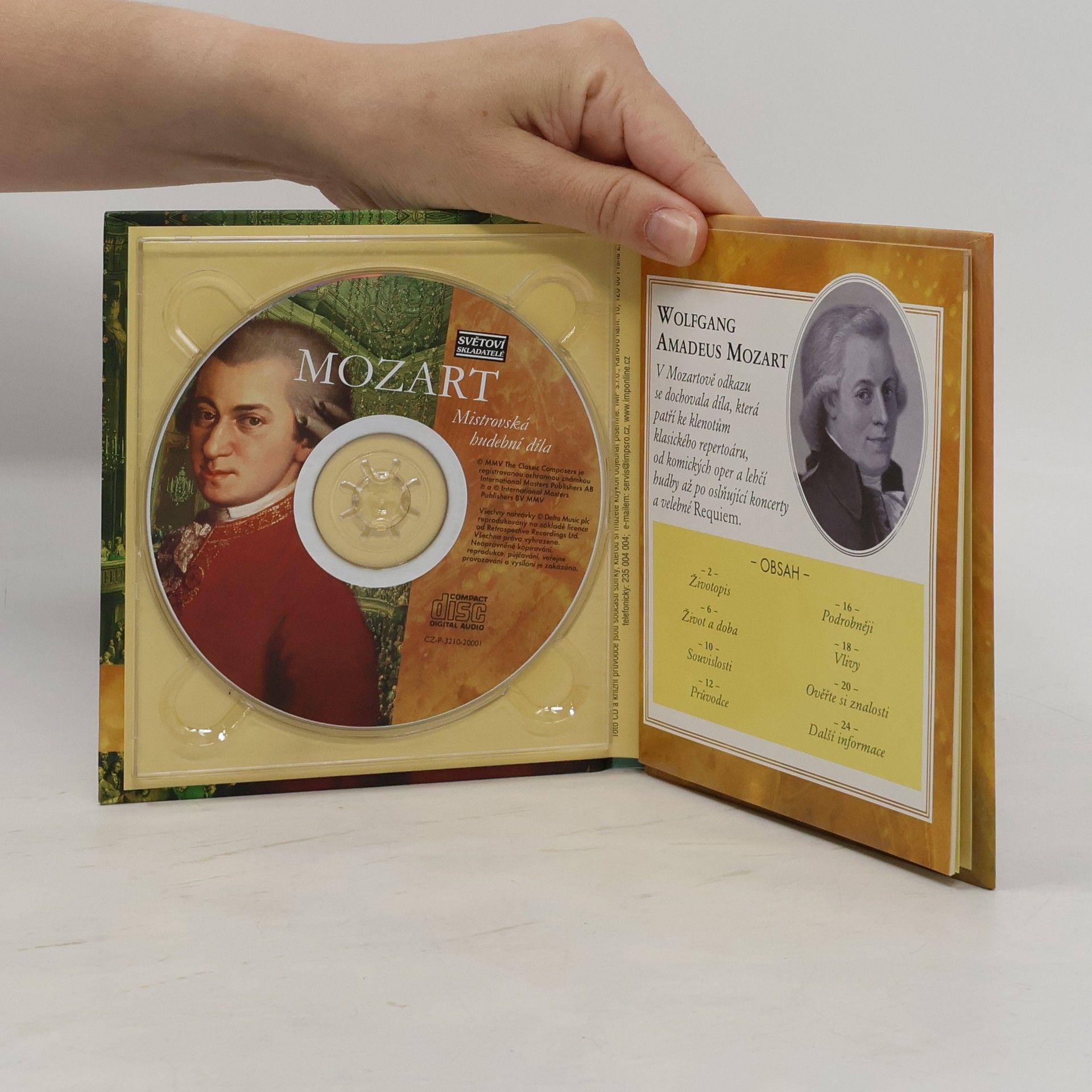 Various authors Mozart. Mistrovská hudební díla