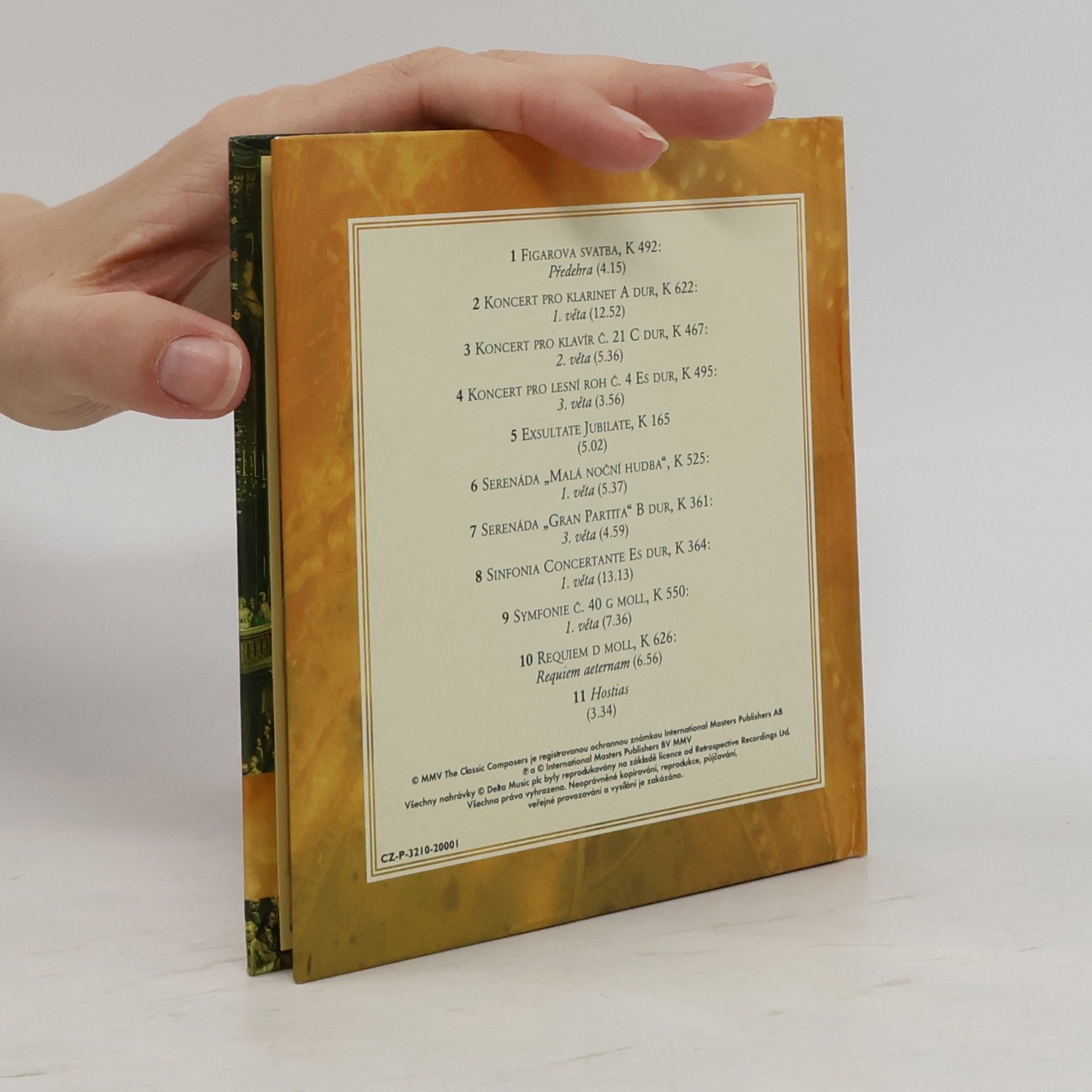 Various authors Mozart. Mistrovská hudební díla