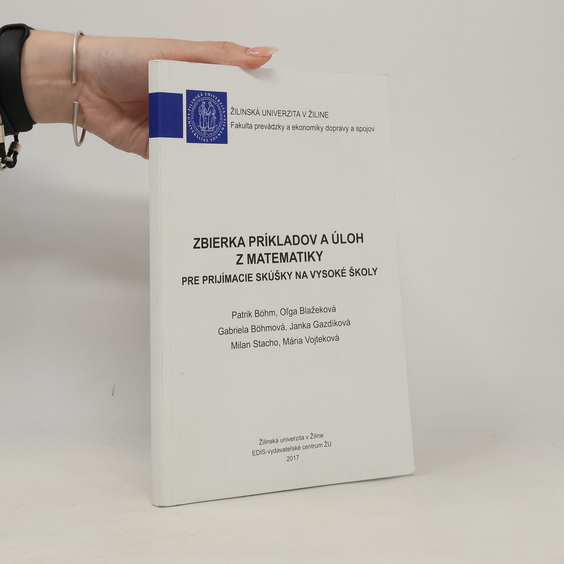Patrik Böhm Zbierka príkladov a úloh z matematiky pre prijímacie skúšky na vysoké školy