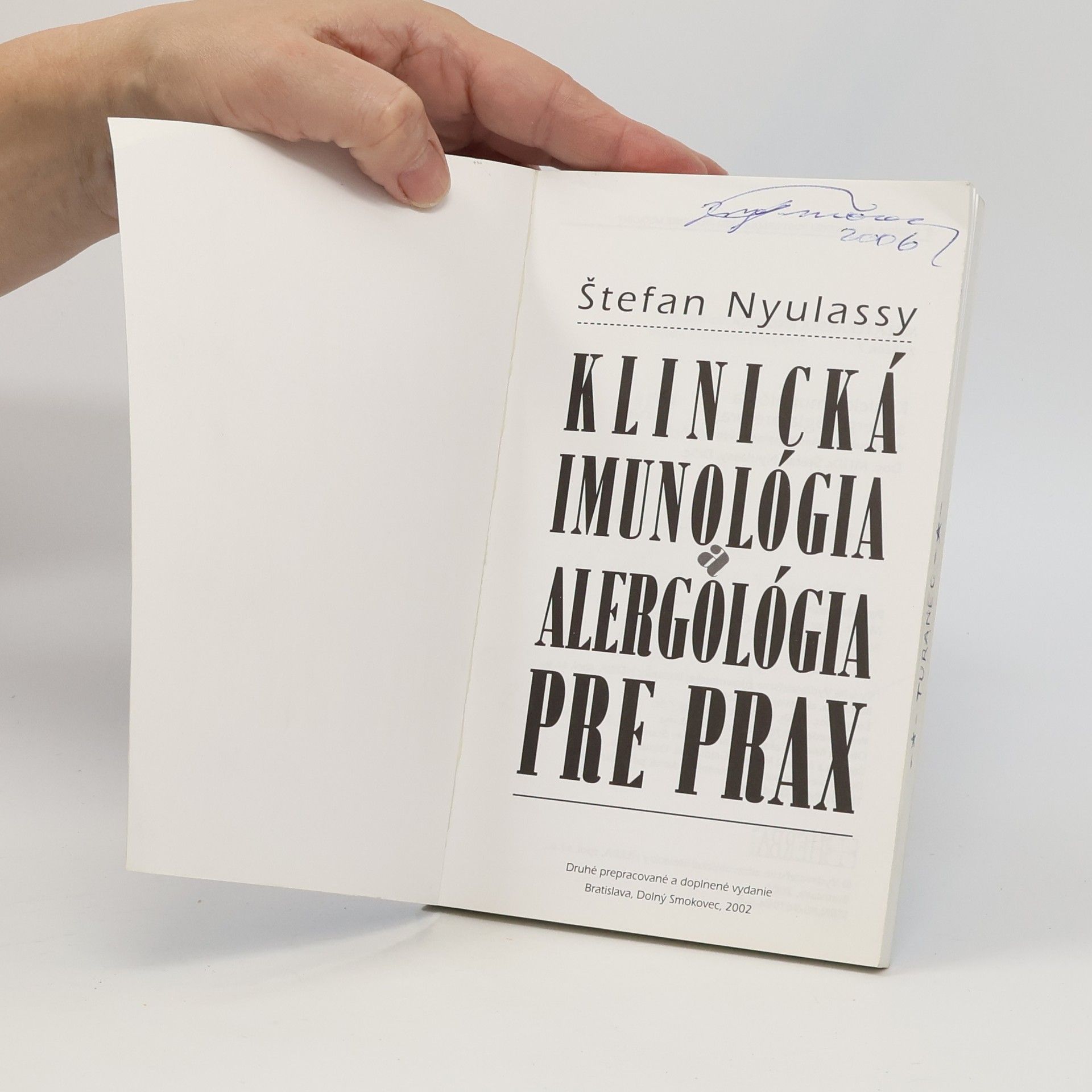 Štefan Nyulassy Klinická imunológia a alergológia pre prax