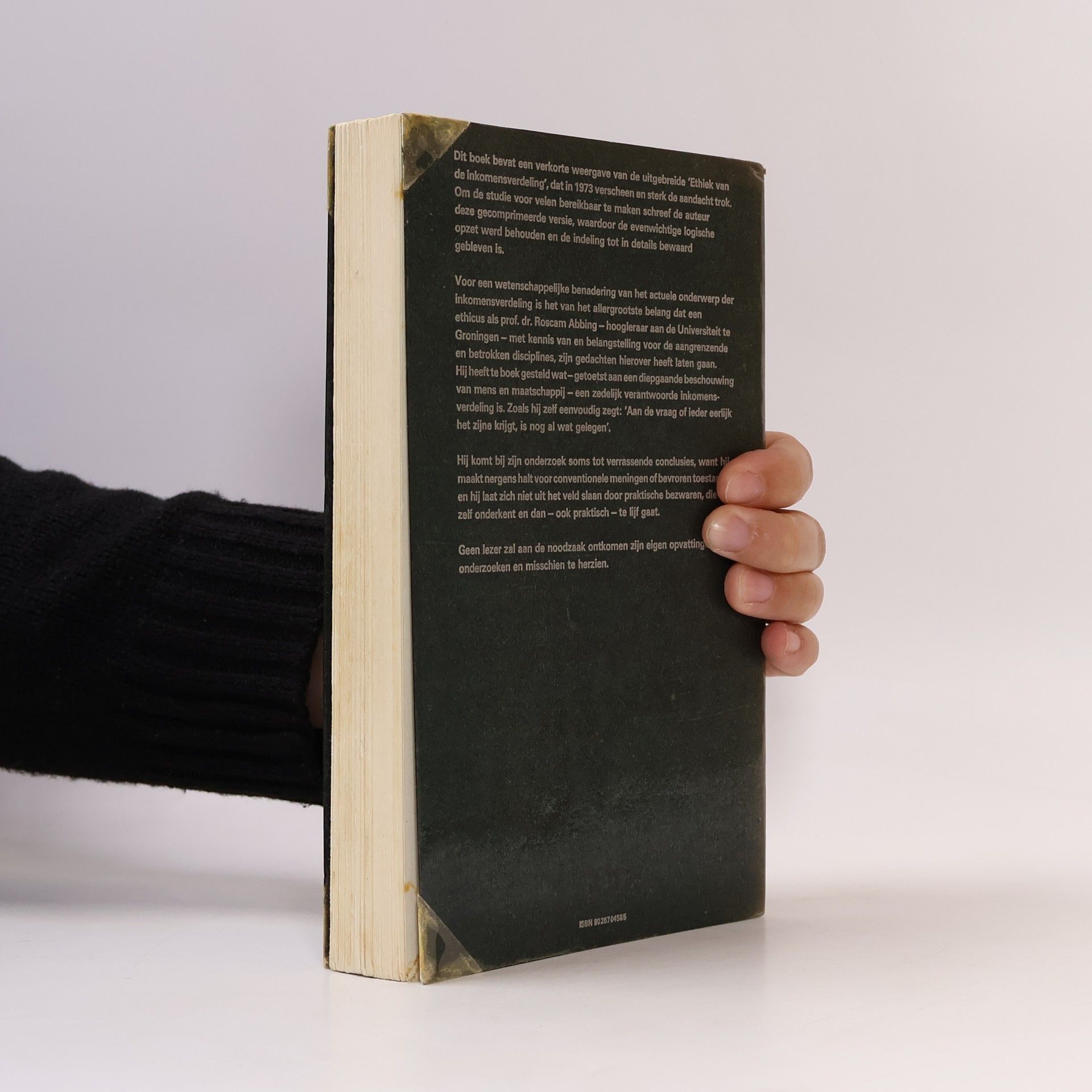 Pieter Johan Roscam Abbing Kleine ethiek van de inkomensverdeling