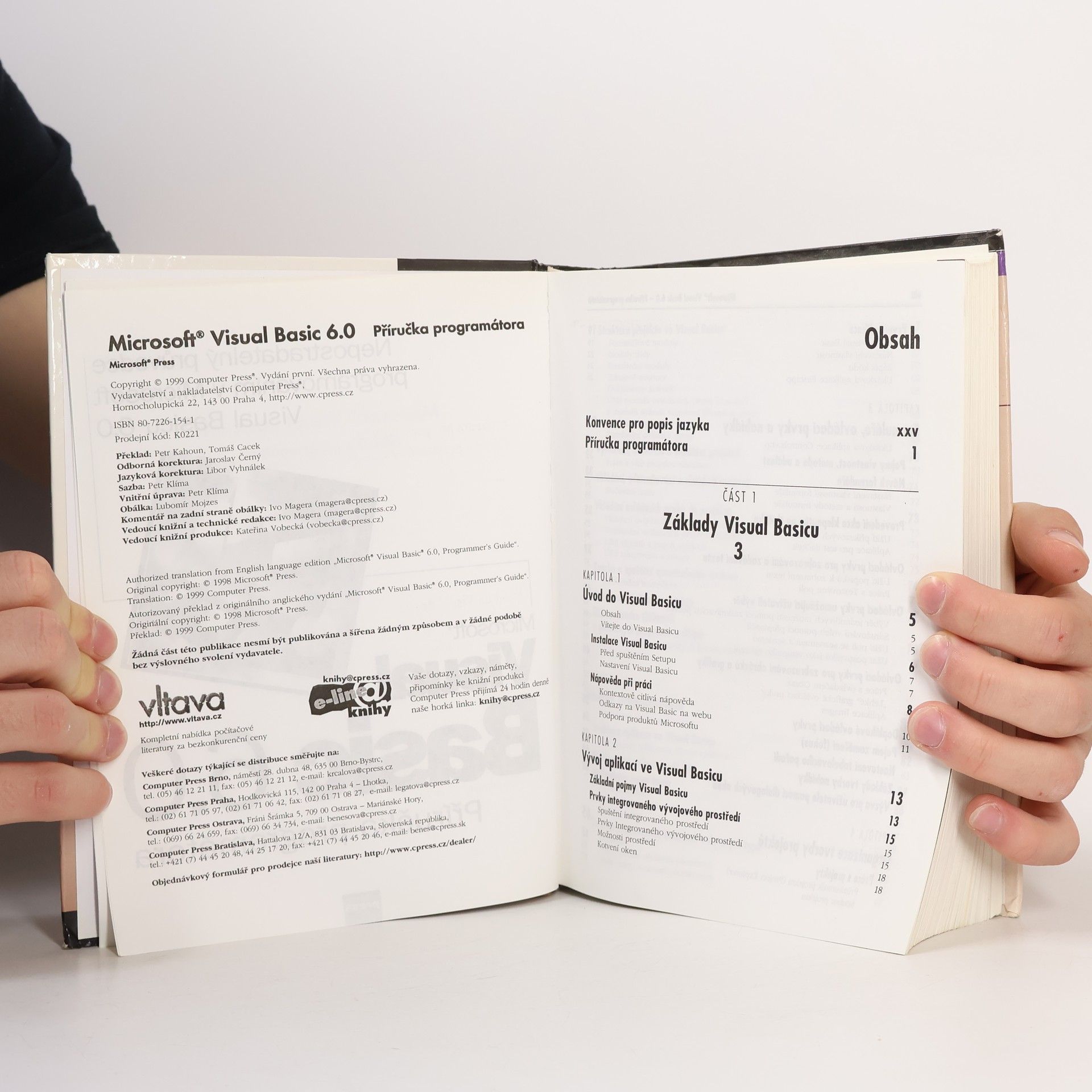 Kolektiv autorů Microsoft Visual Basic 6.0. Příručka programátora