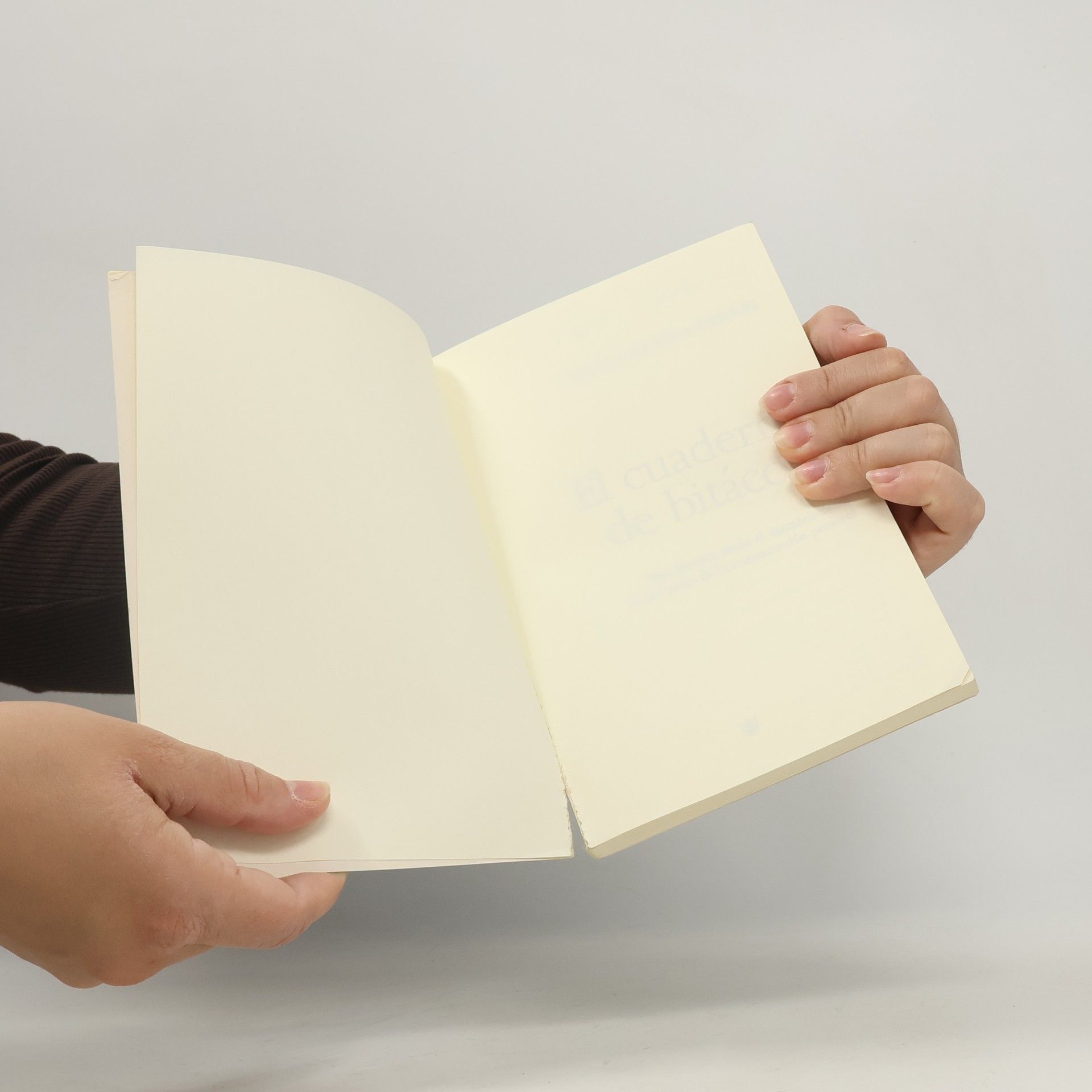 Ferran Rámon-Cortés El cuaderno de bitácora