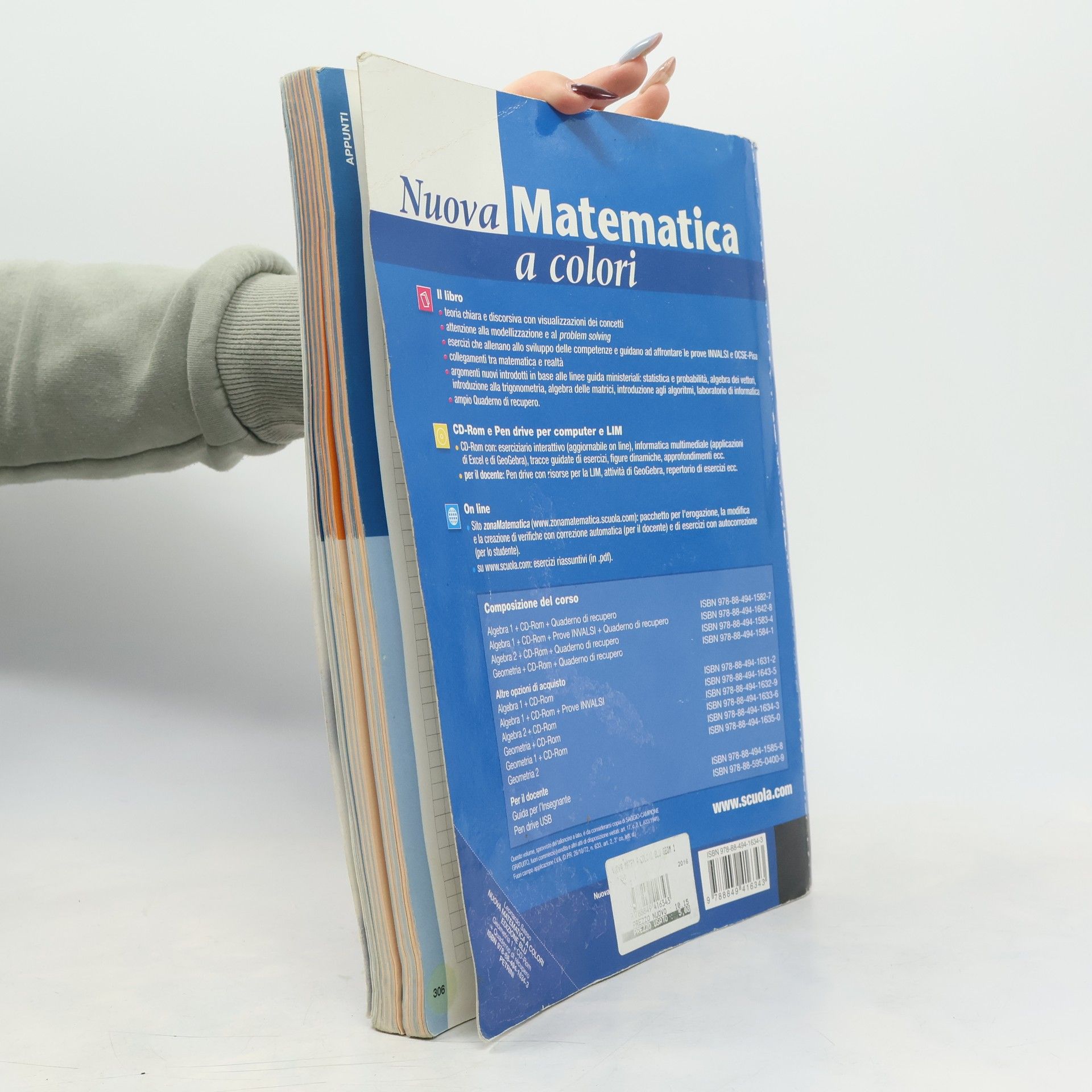 Leonardo Sasso Nuova matematica a colori