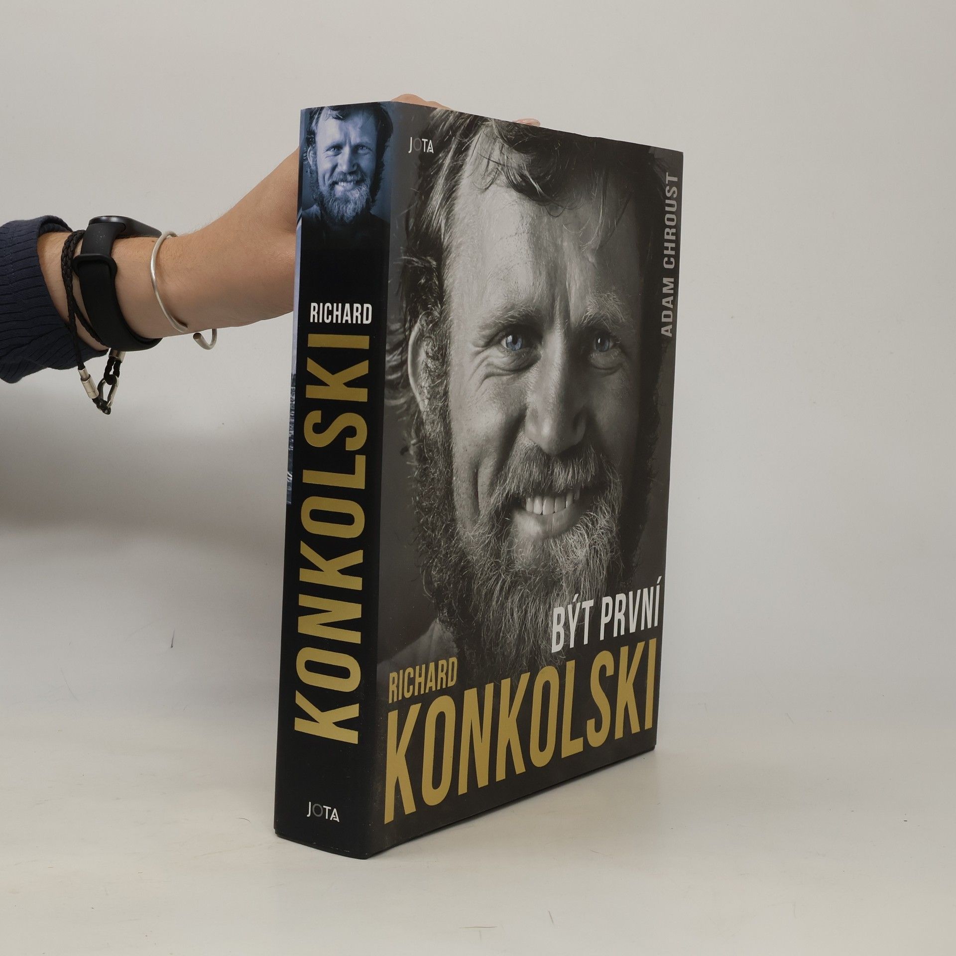 Adam Chroust Být první. Richard Konkolski