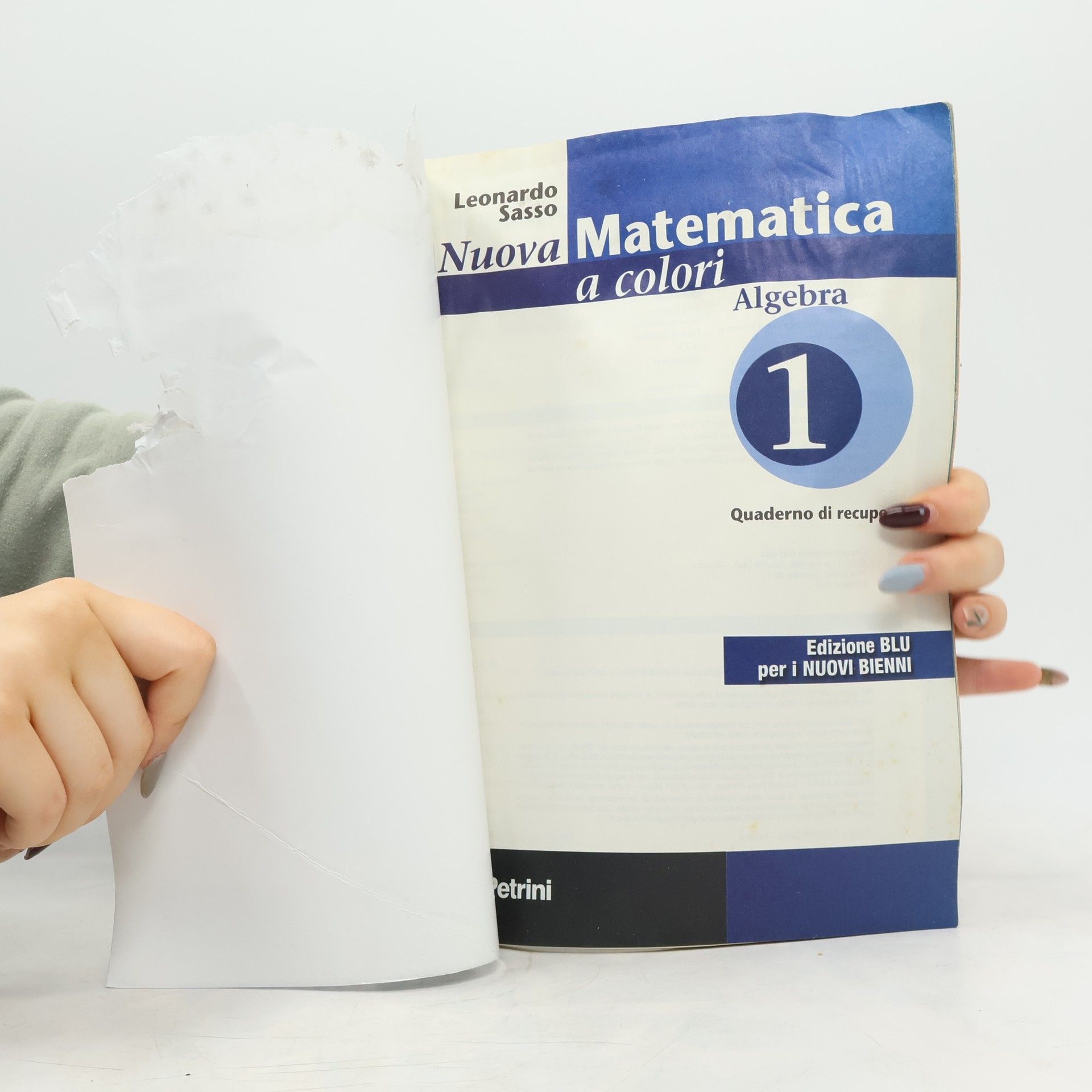 Leonardo Sasso Nuova matematica a colori. Algebra