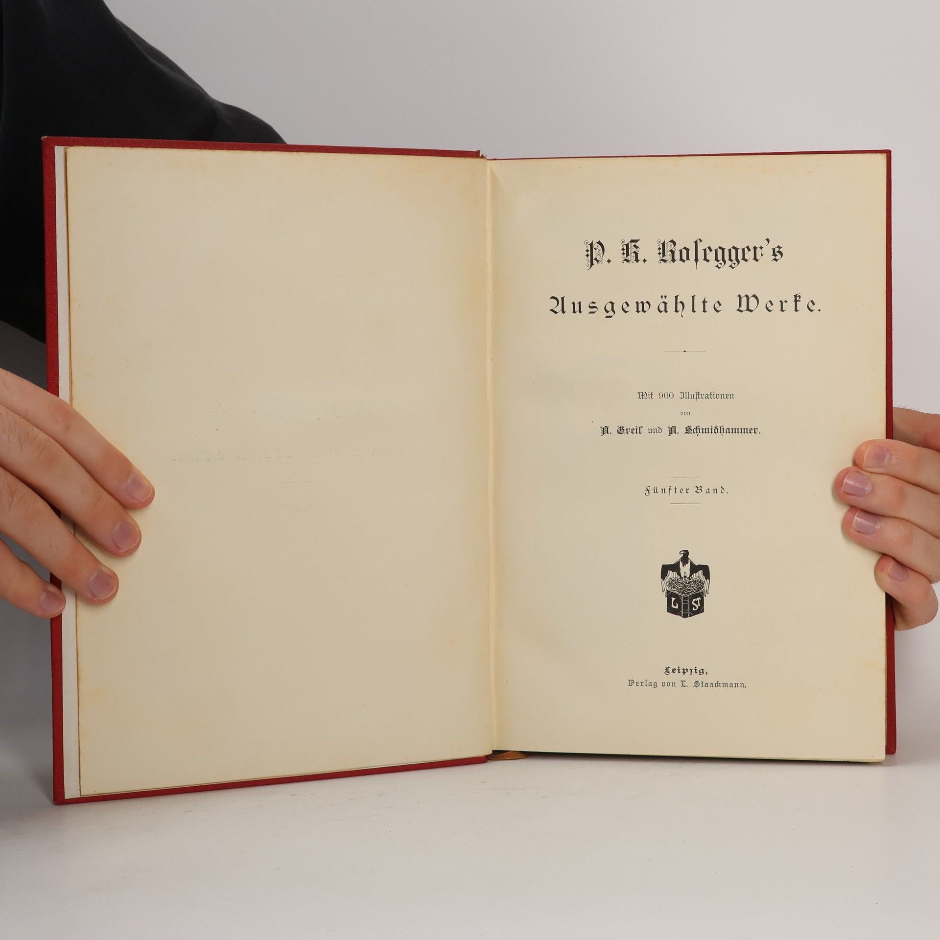 Peter Rosegger P. K. Rosegger's Ausgewählte Werke. Fünfter Band