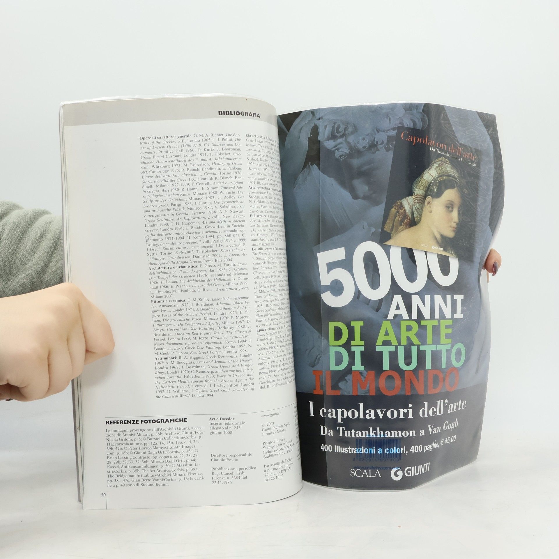 Vincenzo Saladino Dossier d'art - 245: Arte greca - Ediz. illustrata