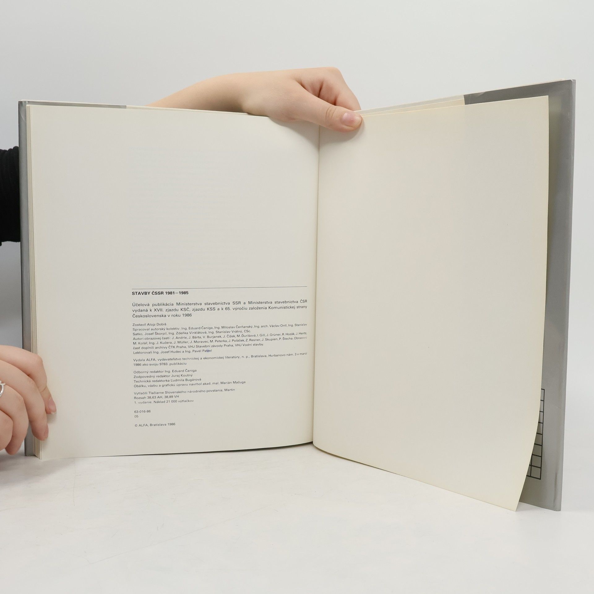 Autorenkollektiv Stavby ČSSR 1981-1985