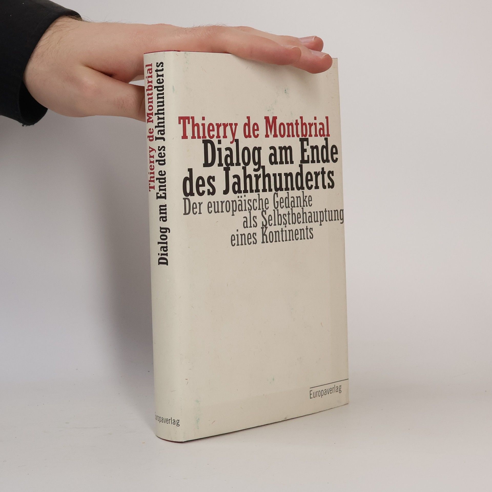 Thierry de Montbrial Dialog am Ende des Jahrhunderts